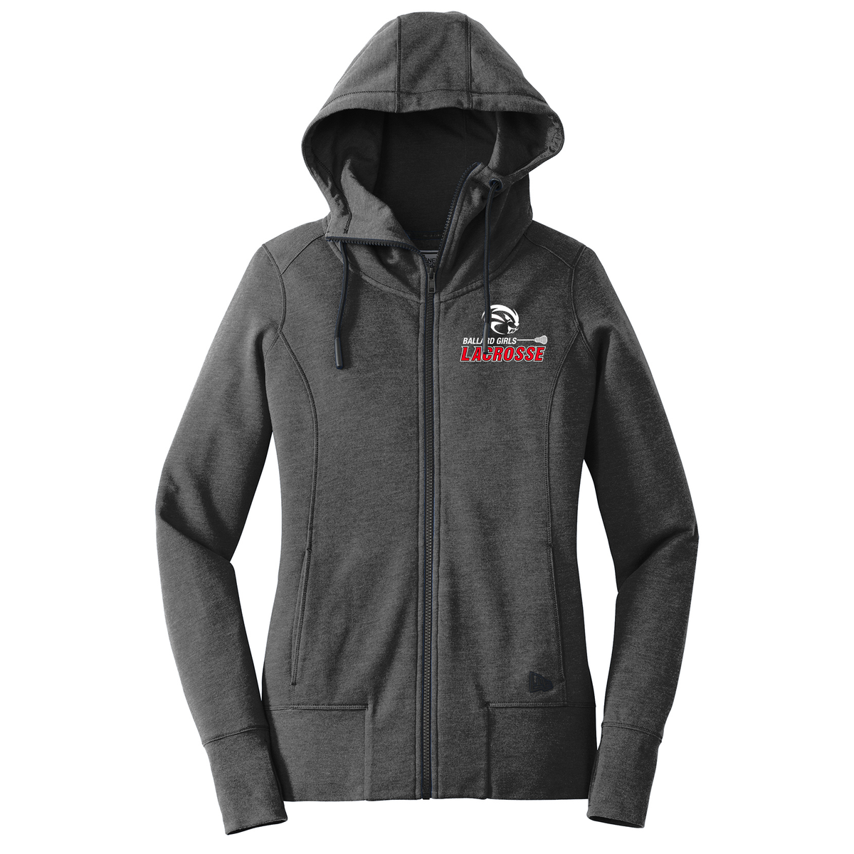 Ballard HS Girls Lacrosse Ladies TriBlend Full Zip