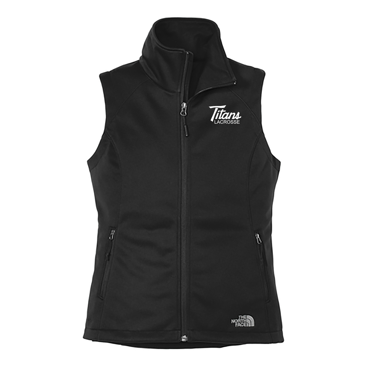 TV Titans Lacrosse North Face Ladies Ridgewall Vest