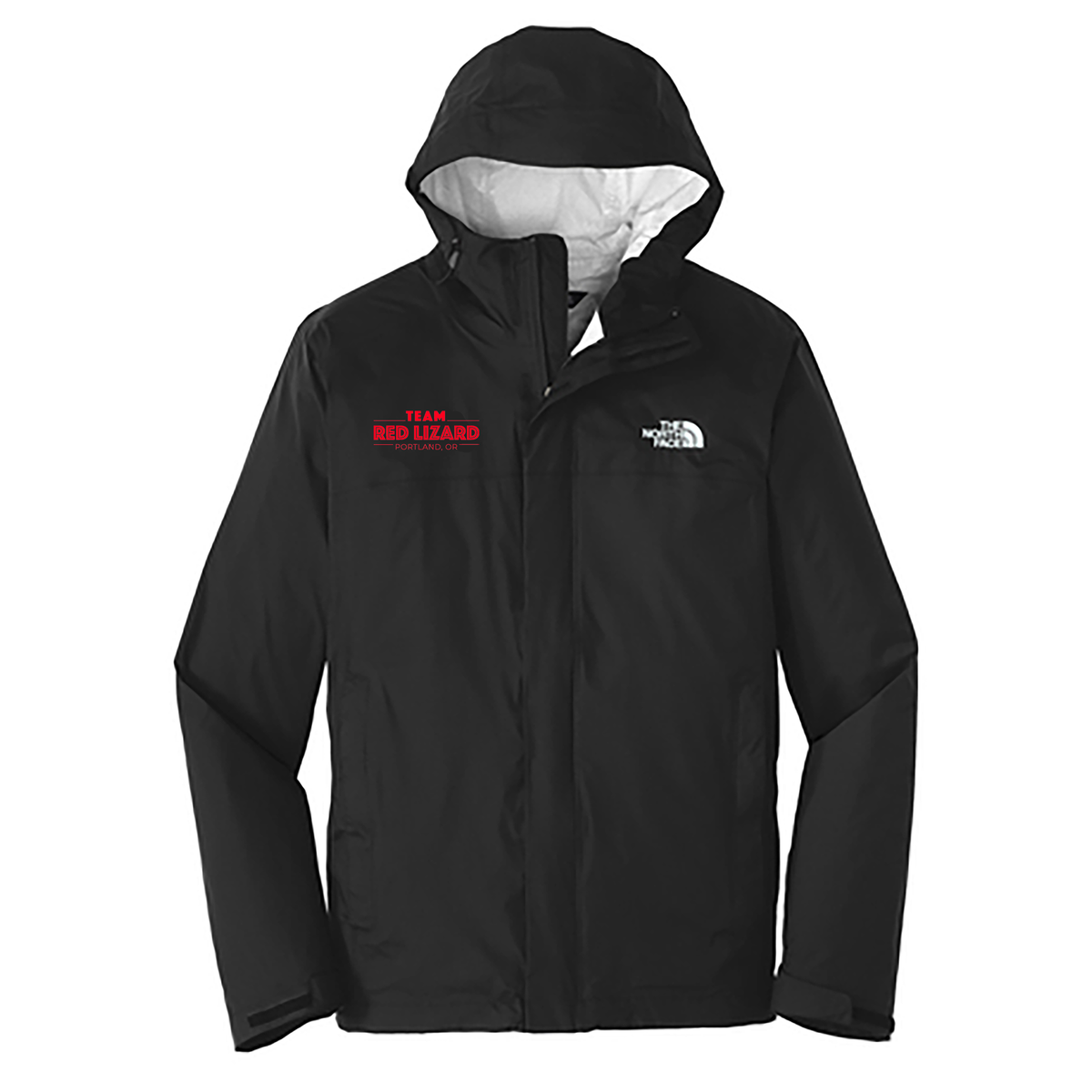 Red and black rain jacket sales