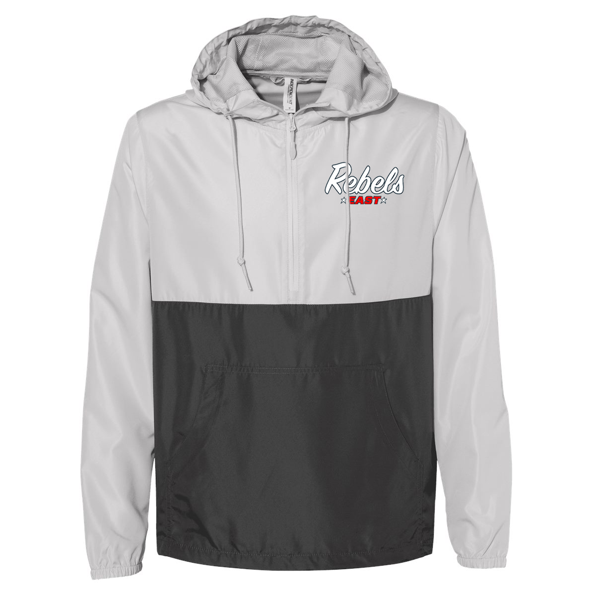 Rebels LC East Independent Lightweight Quarter-Zip Windbreaker
