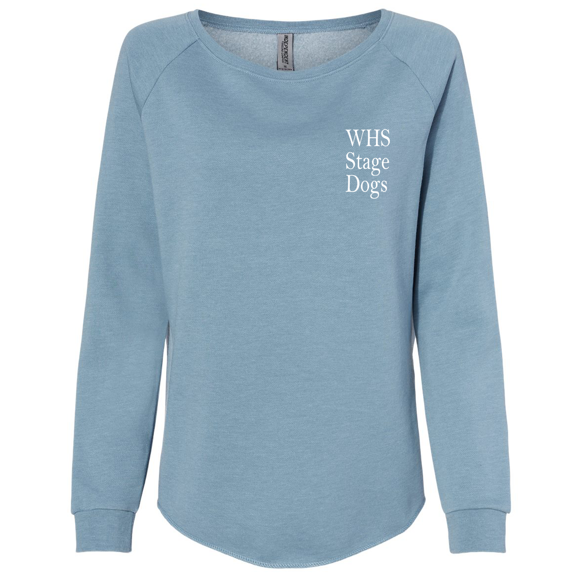 Westerly HS Drama Club Women's Wave Wash Crewneck