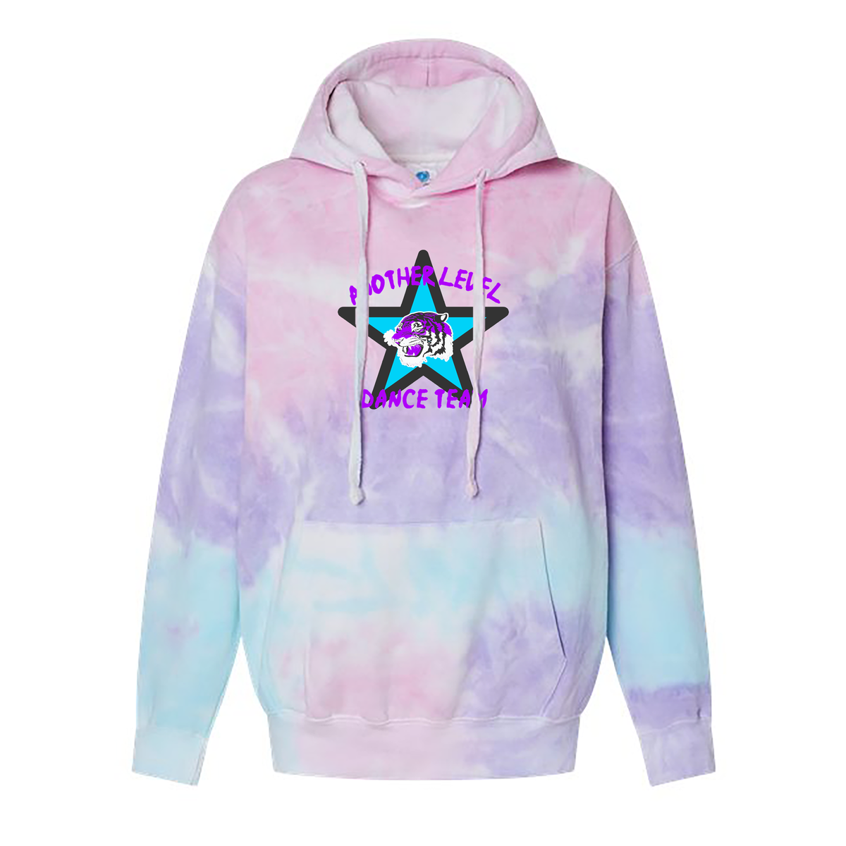 Another Level Dance Team Tie-Dyed Hooded Sweatshirt