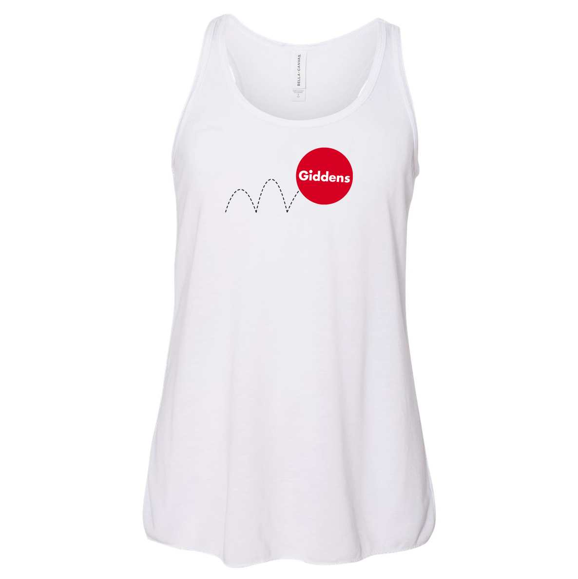Giddens School Flowy Racerback Tank