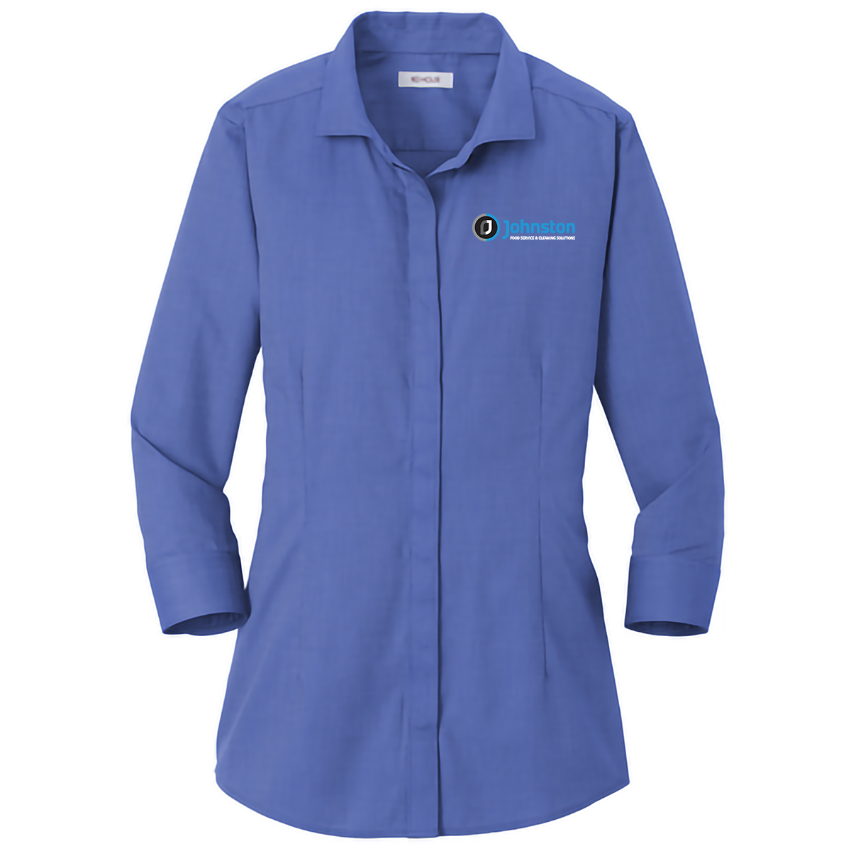 Johnston Ladies 3/4 Sleeve Non-Iron Shirt