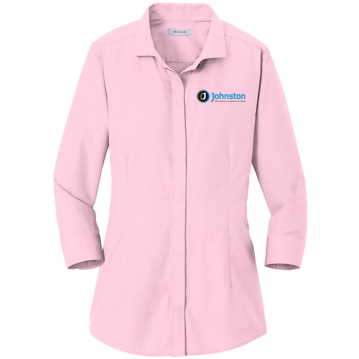 Johnston Ladies 3/4 Sleeve Non-Iron Shirt