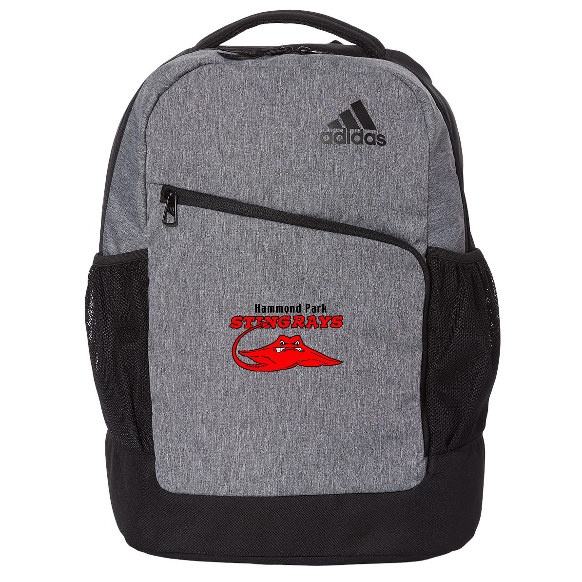 Hammond Park Stingrays Adidas Heathered Backpack