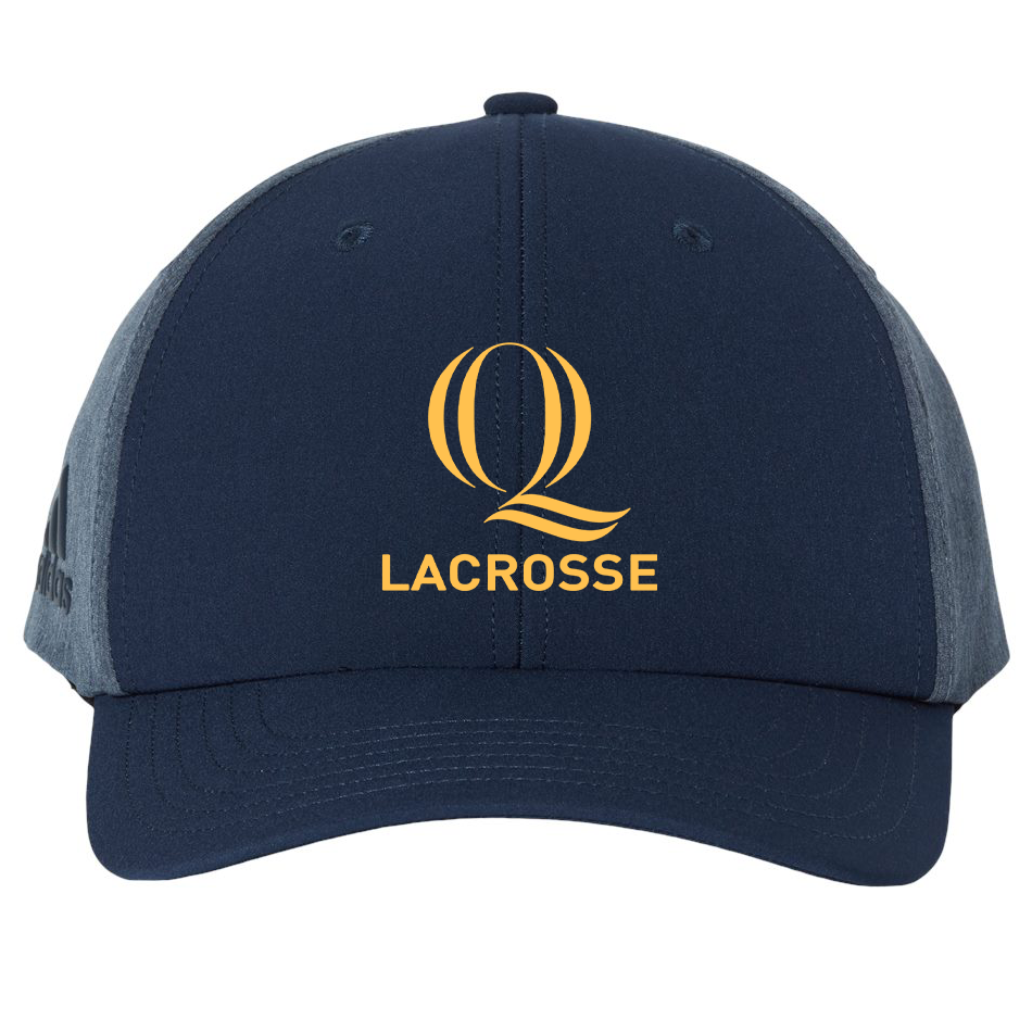 Quinnipiac Men's Lacrosse Adidas Heathered Back Cap