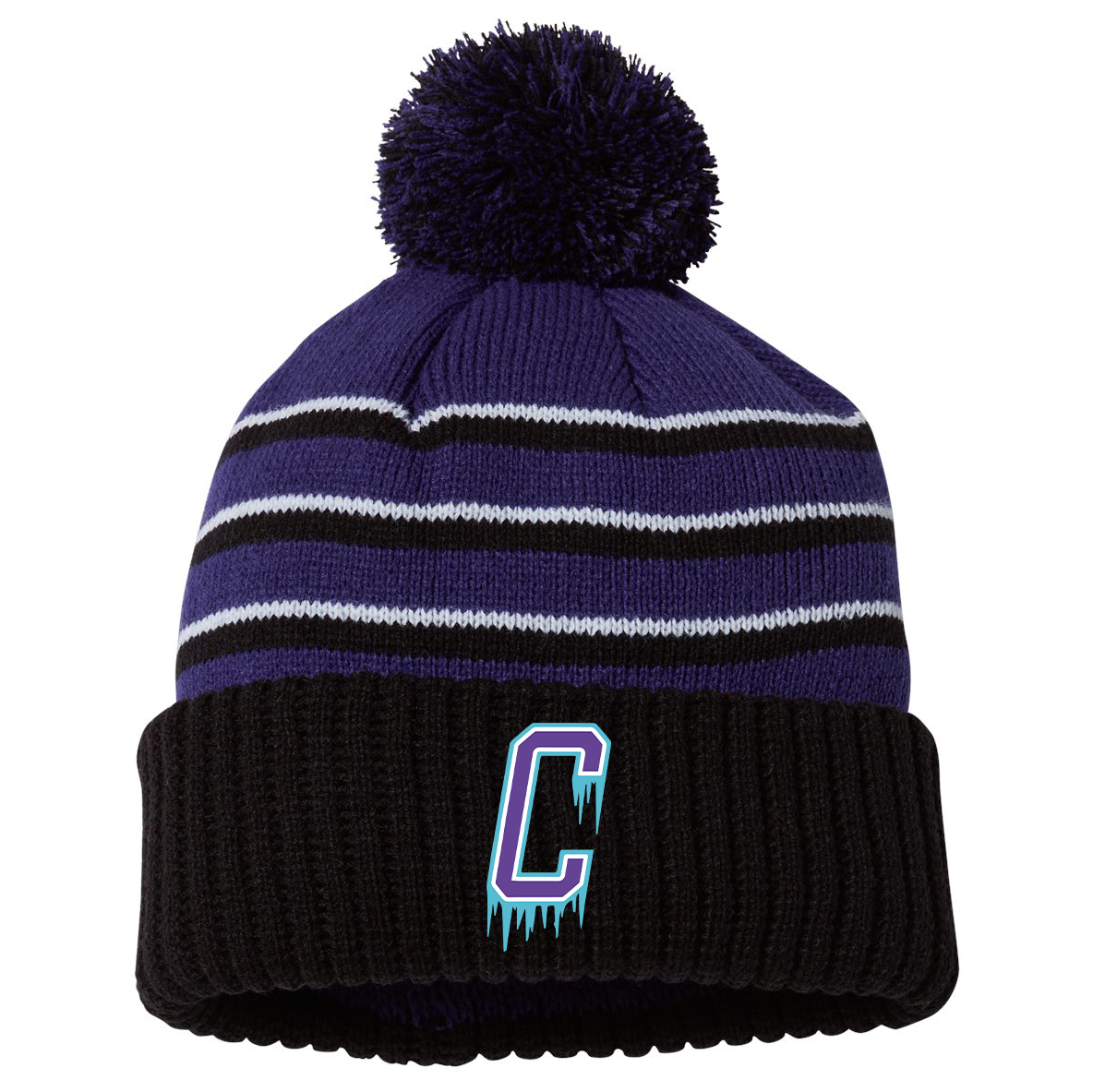 Minnesota Chill Lacrosse Richardson Striped Beanie W/ Cuff