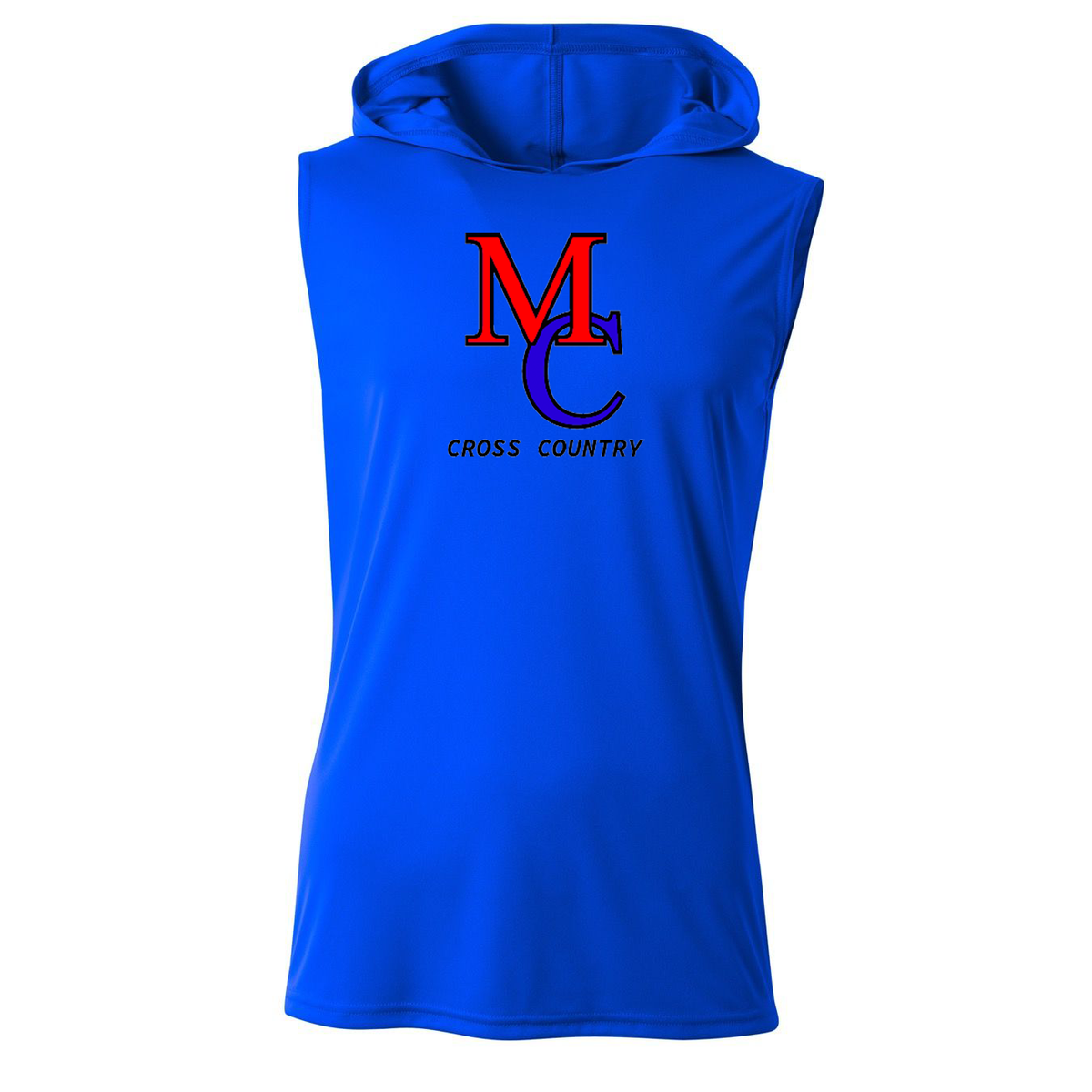 Middle Country Cross Country Youth A4 Performance Sleeveless Hoodie
