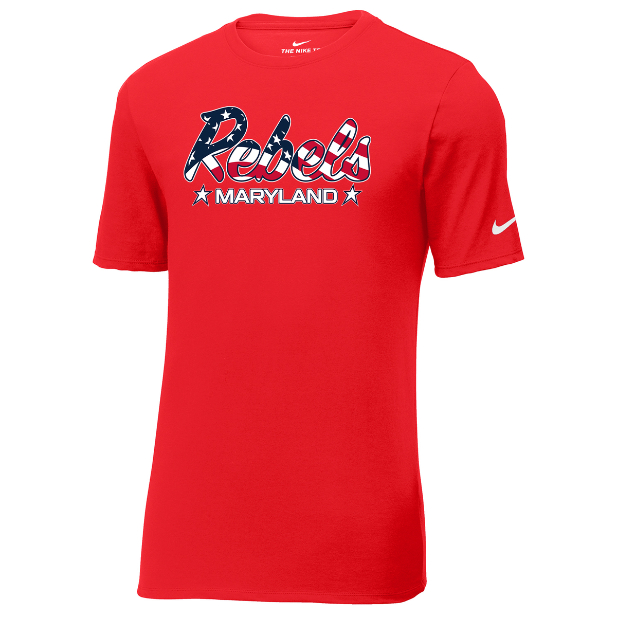 Rebels Maryland Lacrosse Club - Coaching Store Nike Core Cotton Tee