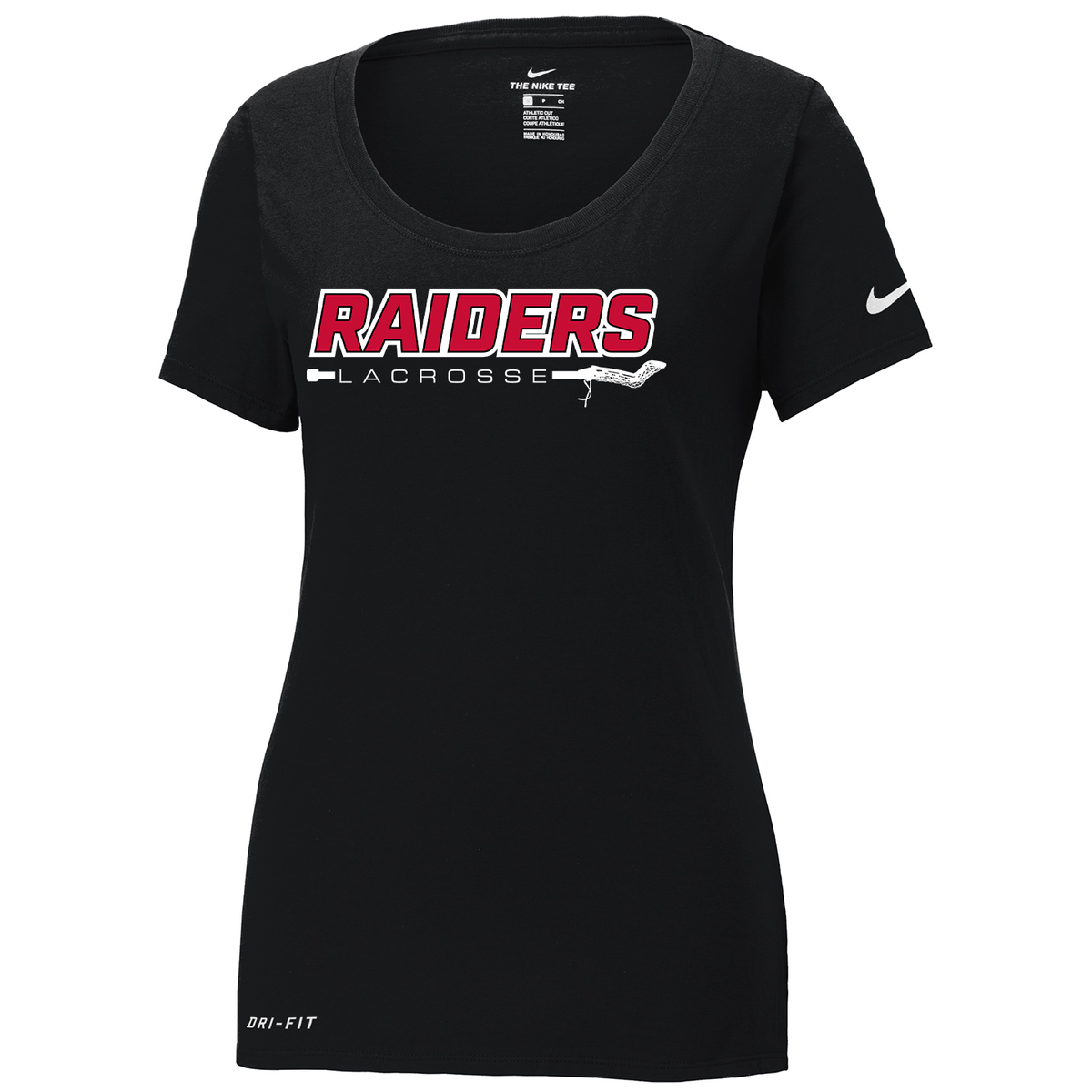 PM Raiders Girls Lacrosse Nike Ladies Dri-FIT Tee