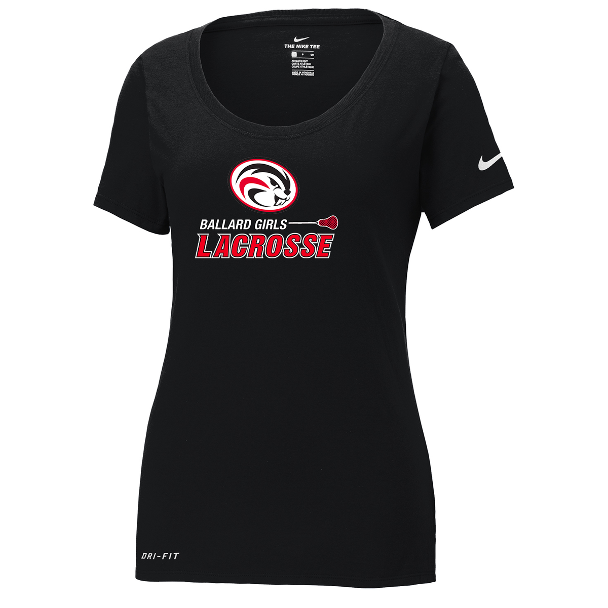 Ballard HS Girls Lacrosse Nike Ladies Dri-FIT Tee