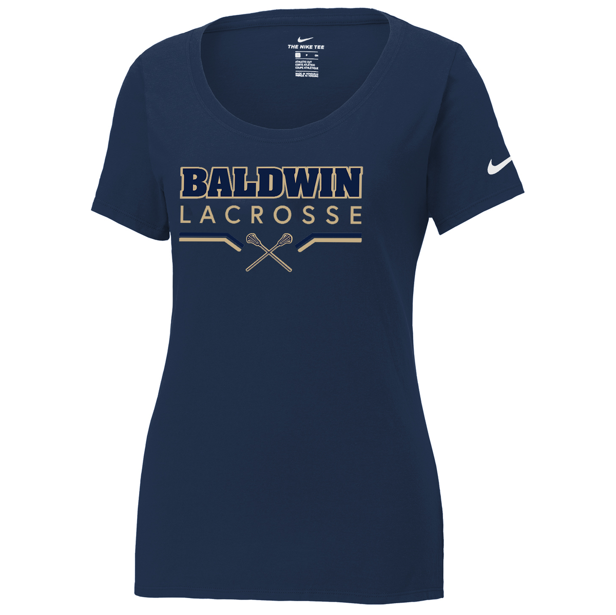 Baldwin HS Girls Lacrosse Nike Ladies Dri-FIT Tee