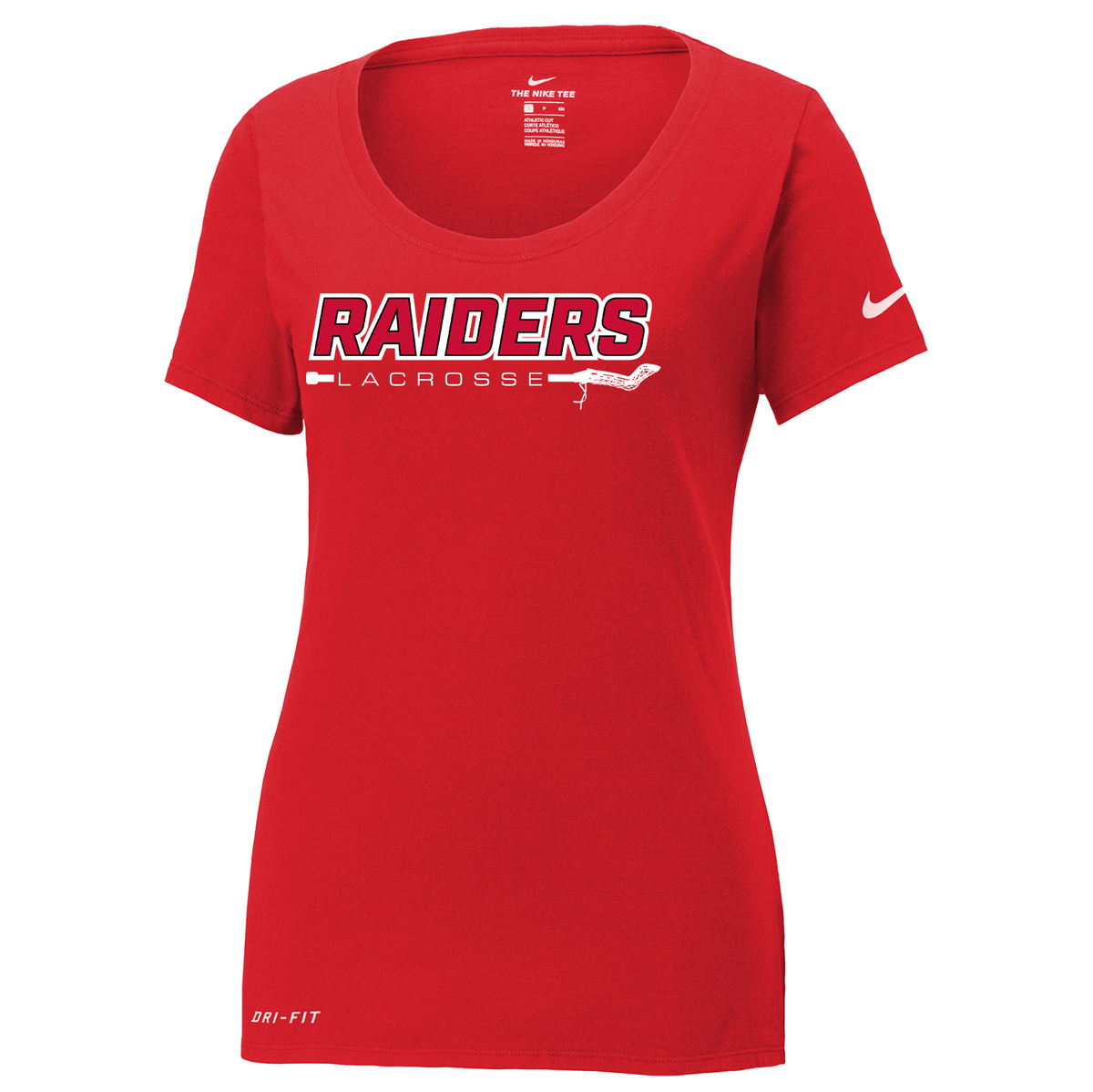 PM Raiders Girls Lacrosse Nike Ladies Dri-FIT Tee