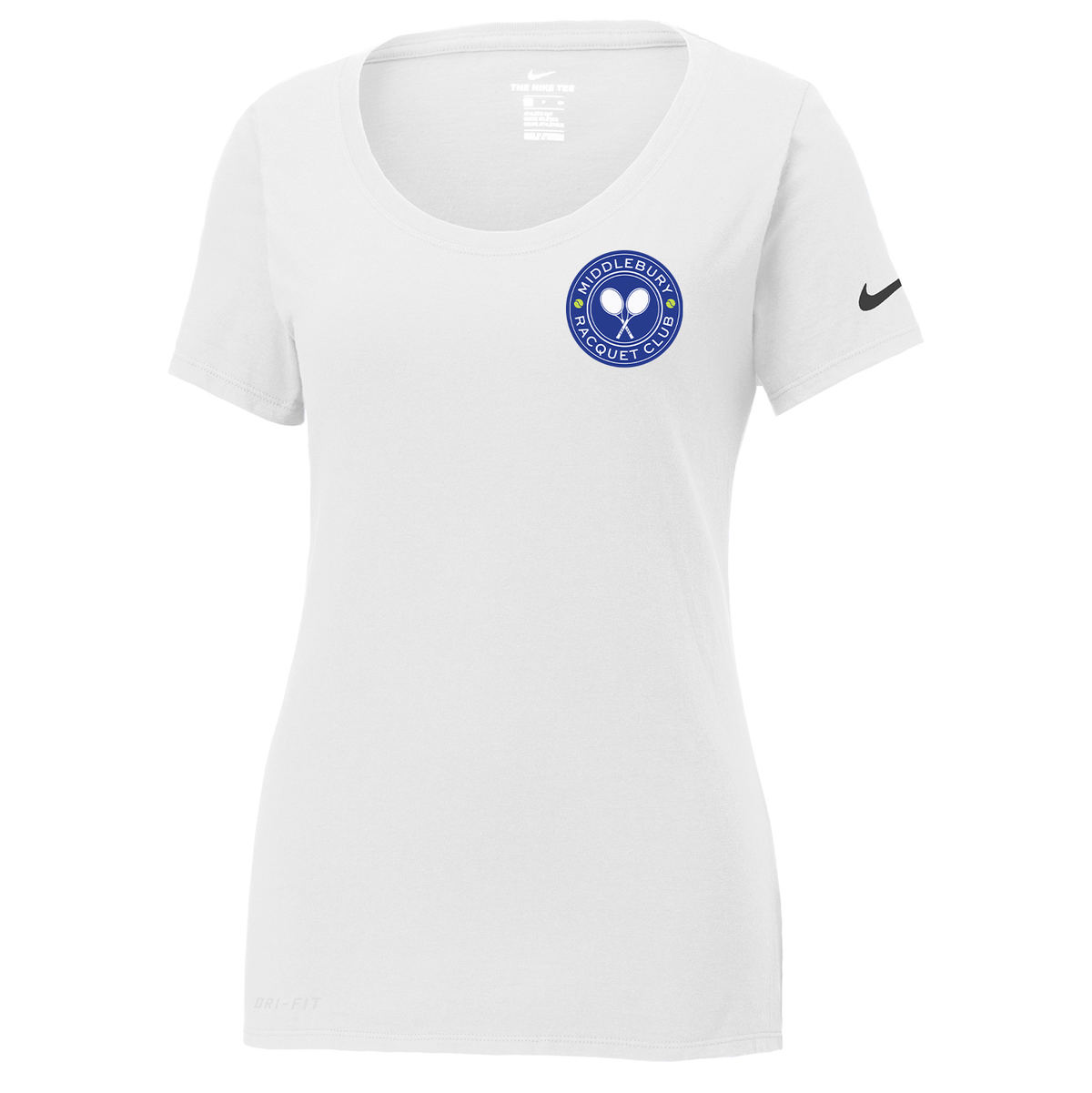 Middlebury Racquet Club Nike Ladies Dri-FIT Tee