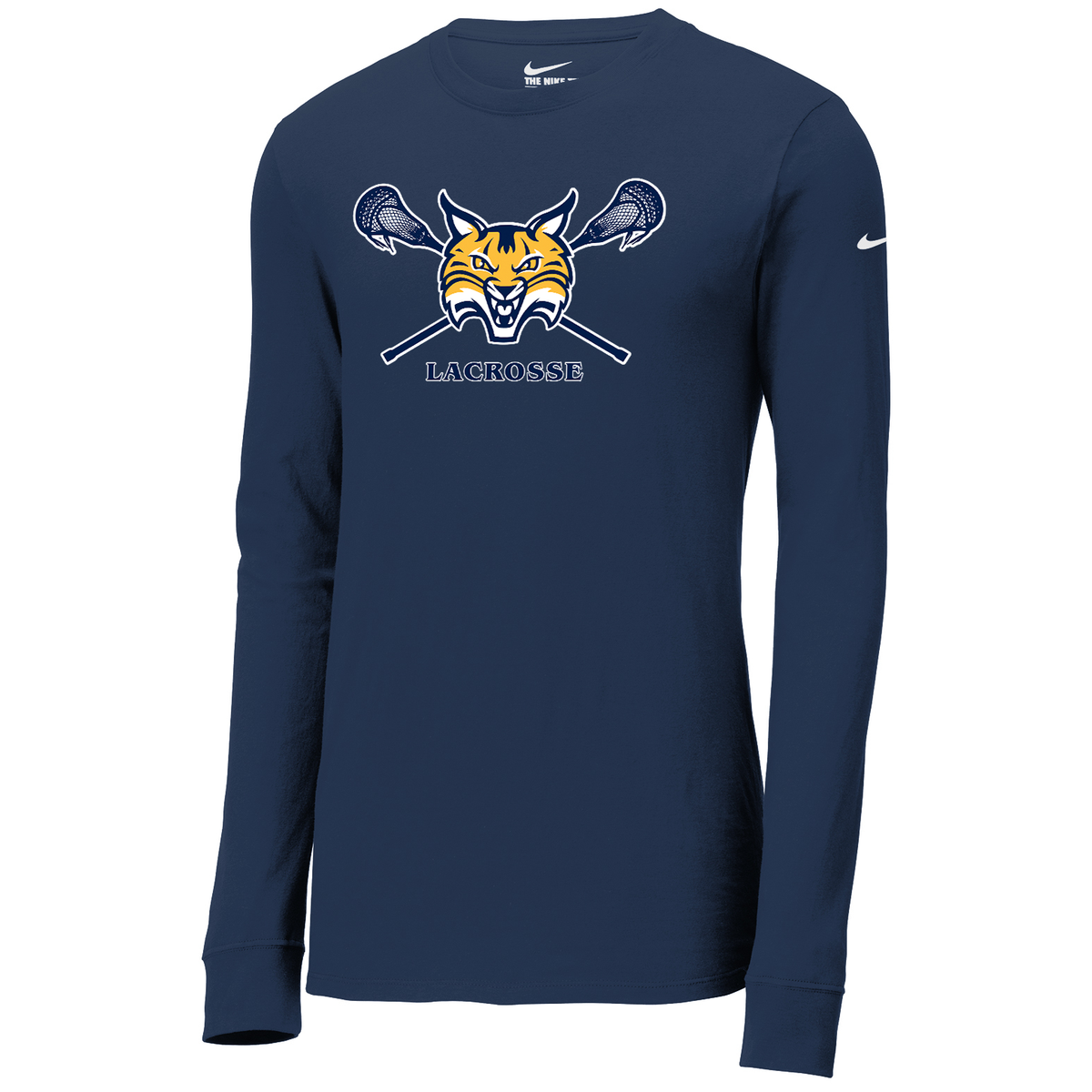 Quinnipiac Men's Lacrosse Nike Dri-FIT Long Sleeve Tee