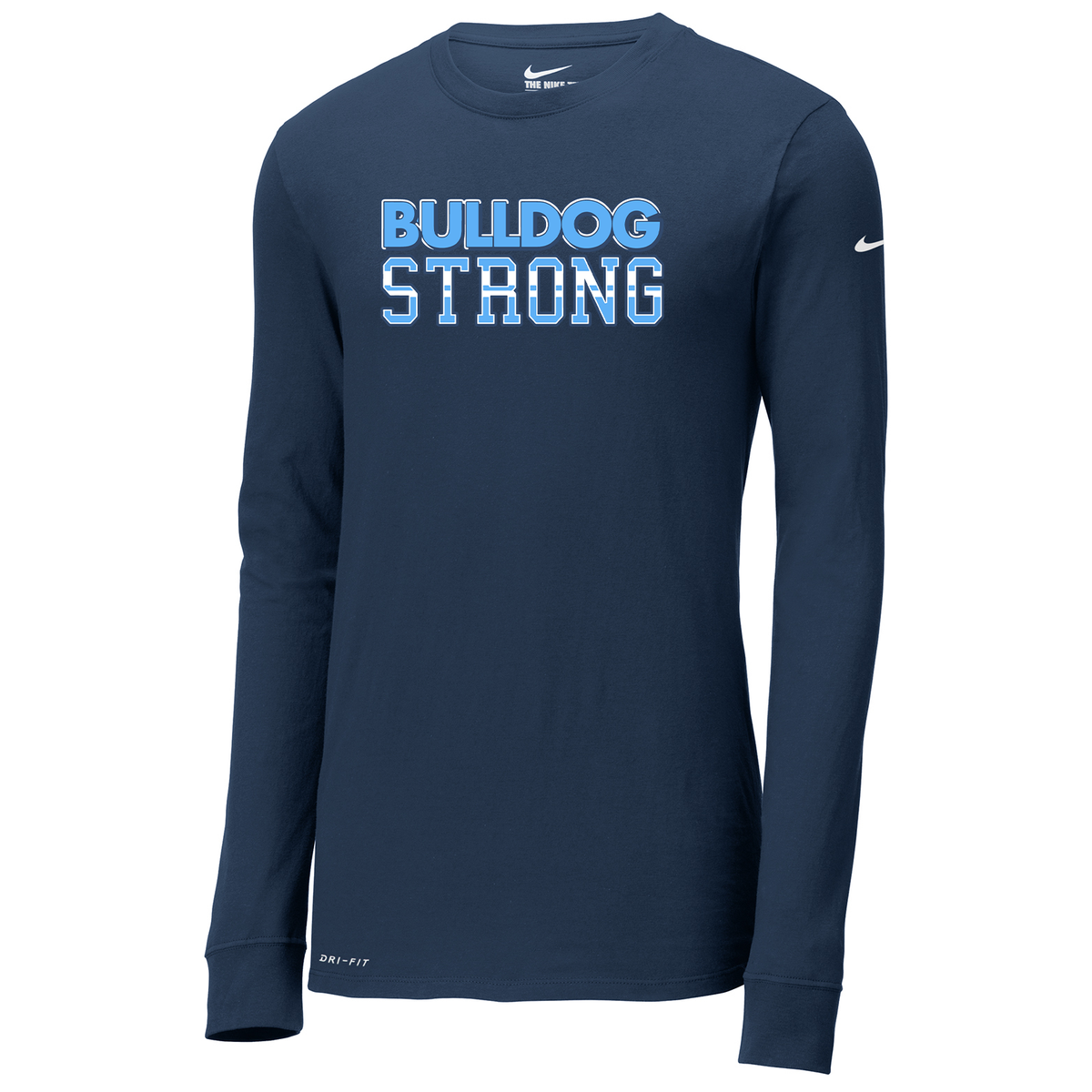 Blue Collar Bulldogs Nike Dri-FIT Long Sleeve Tee