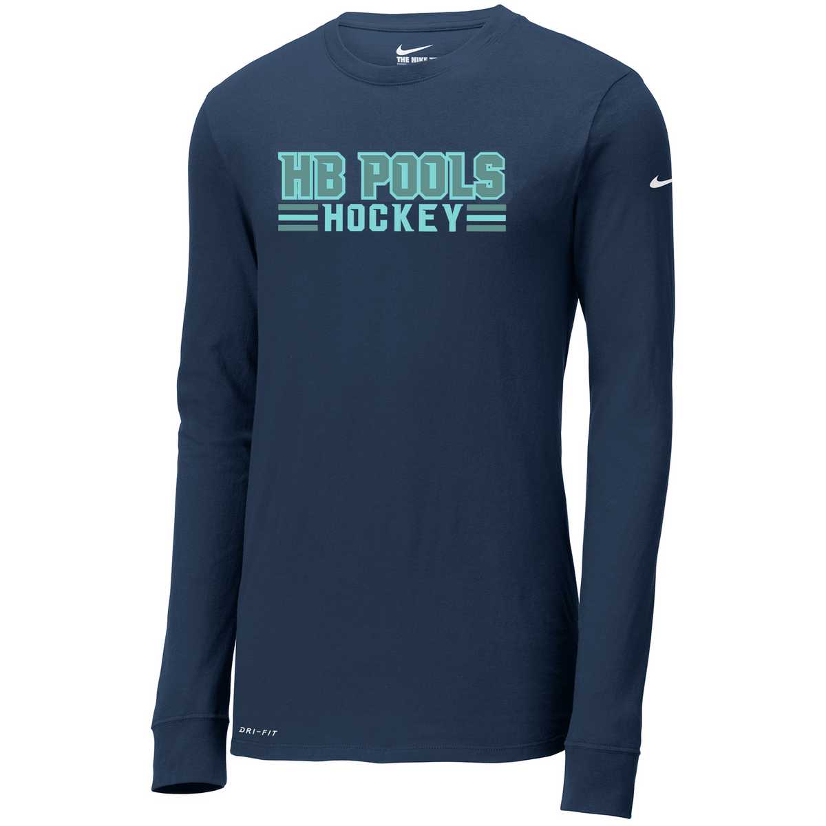 HB Pools Hockey Nike Dri-FIT Long Sleeve Tee