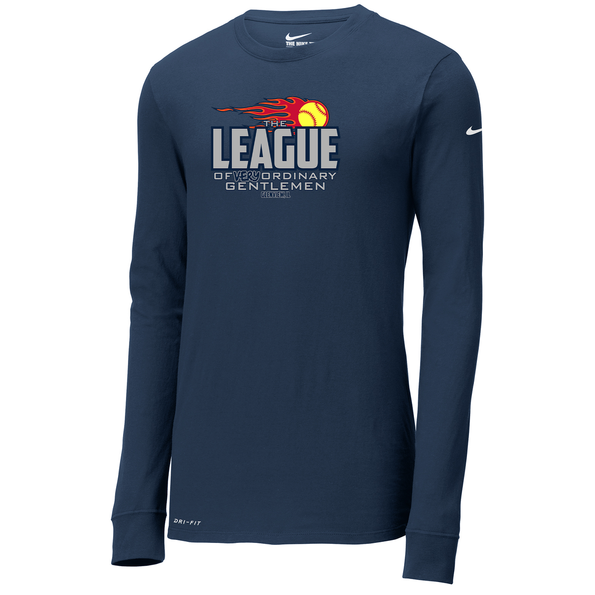 League of Very Ordinary Gentlemen Nike Dri-FIT Long Sleeve Tee