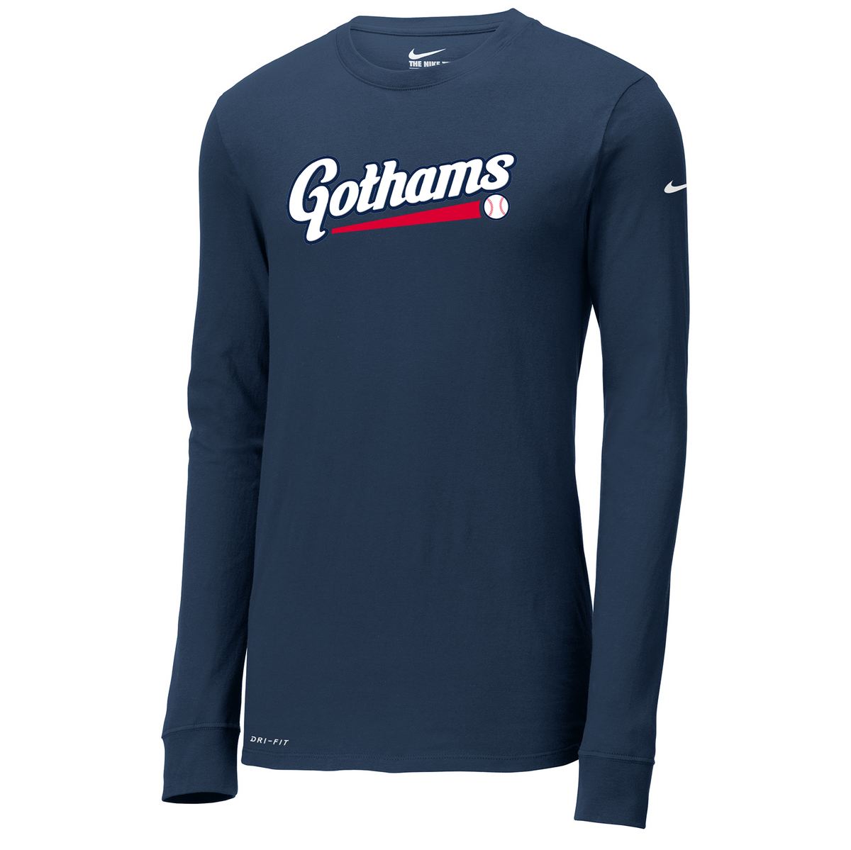 NY Gothams Baseball Nike Dri-FIT Long Sleeve Tee