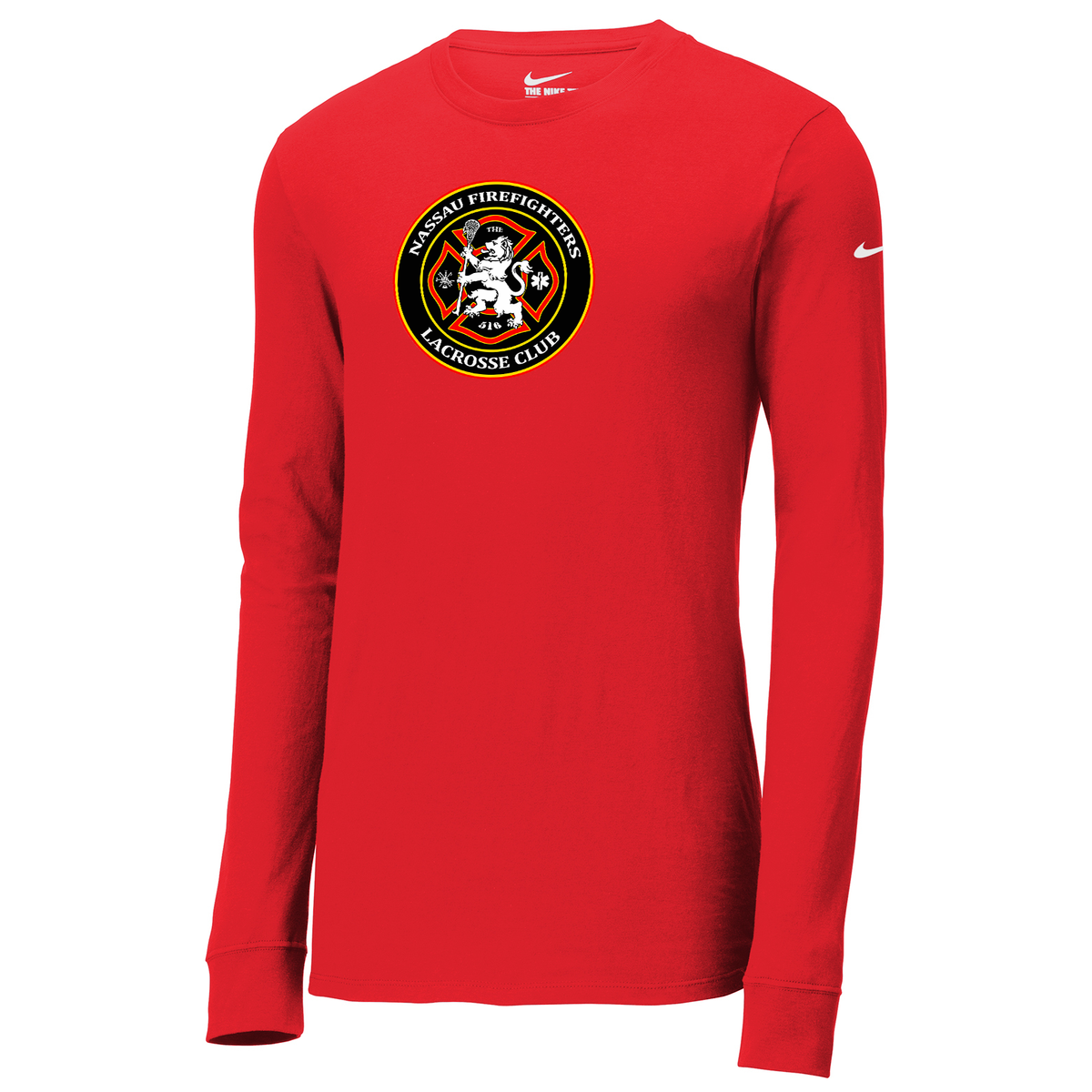 Nassau Fire Lacrosse Nike Dri-FIT Long Sleeve Tee