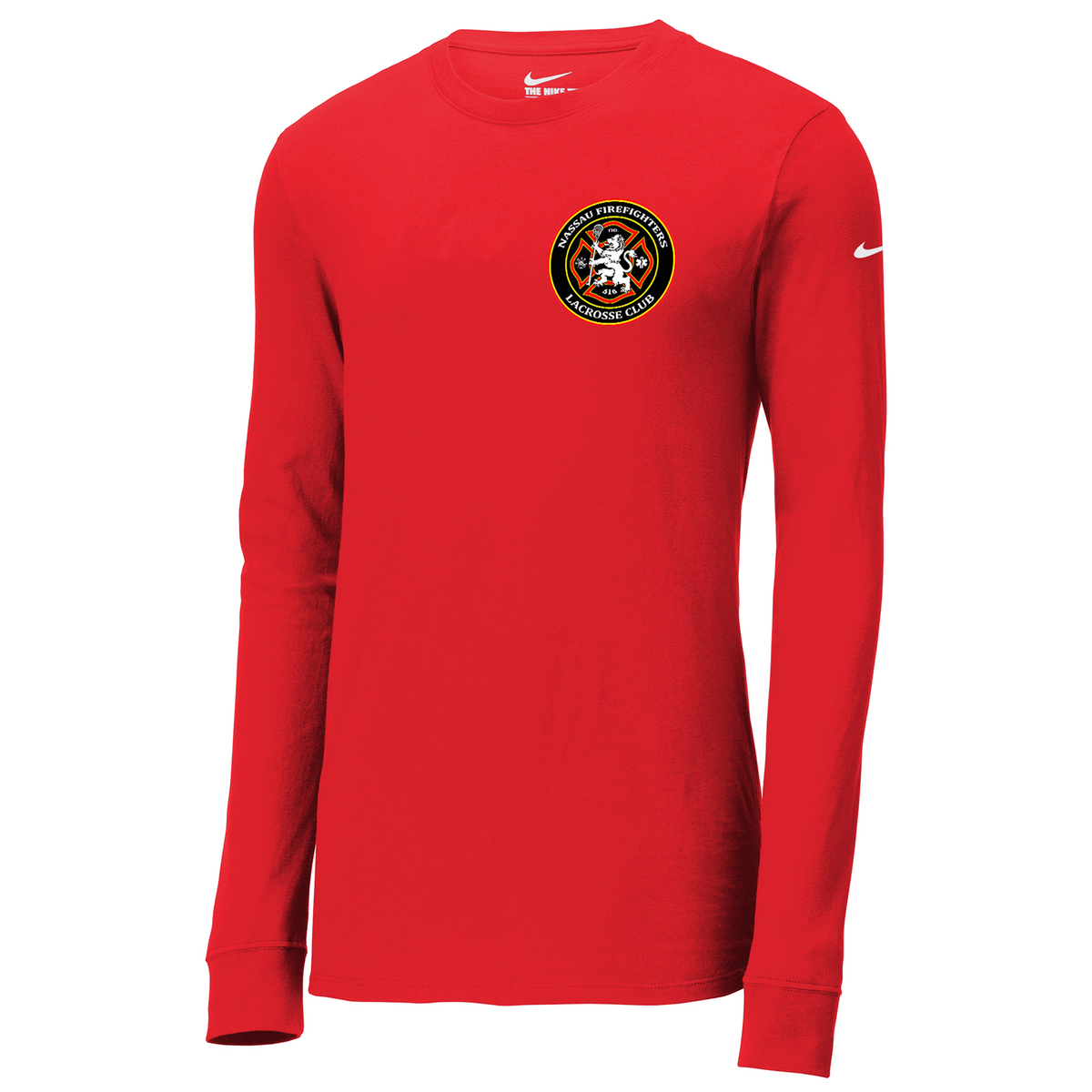 Nassau Fire Lacrosse Nike Dri-FIT Long Sleeve Tee