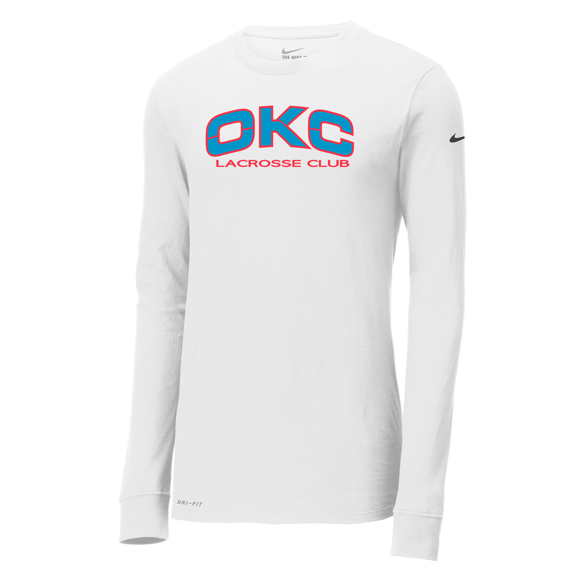 OKC Lacrosse Club Nike Dri-FIT Long Sleeve Tee
