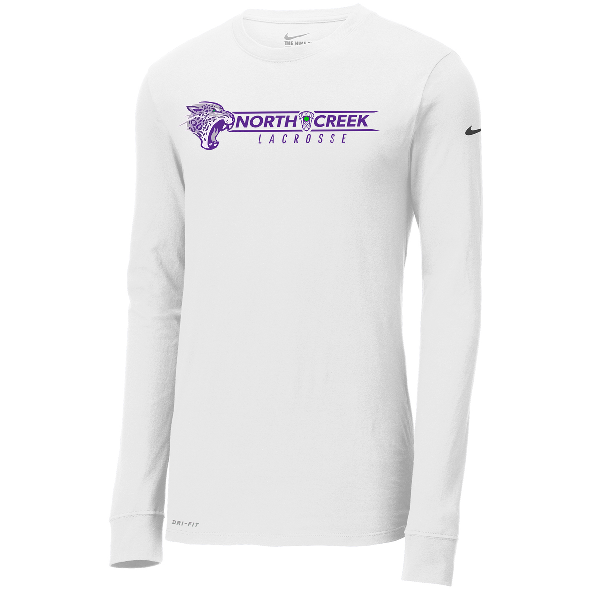 North Creek Lacrosse Nike Dri-FIT Long Sleeve Tee