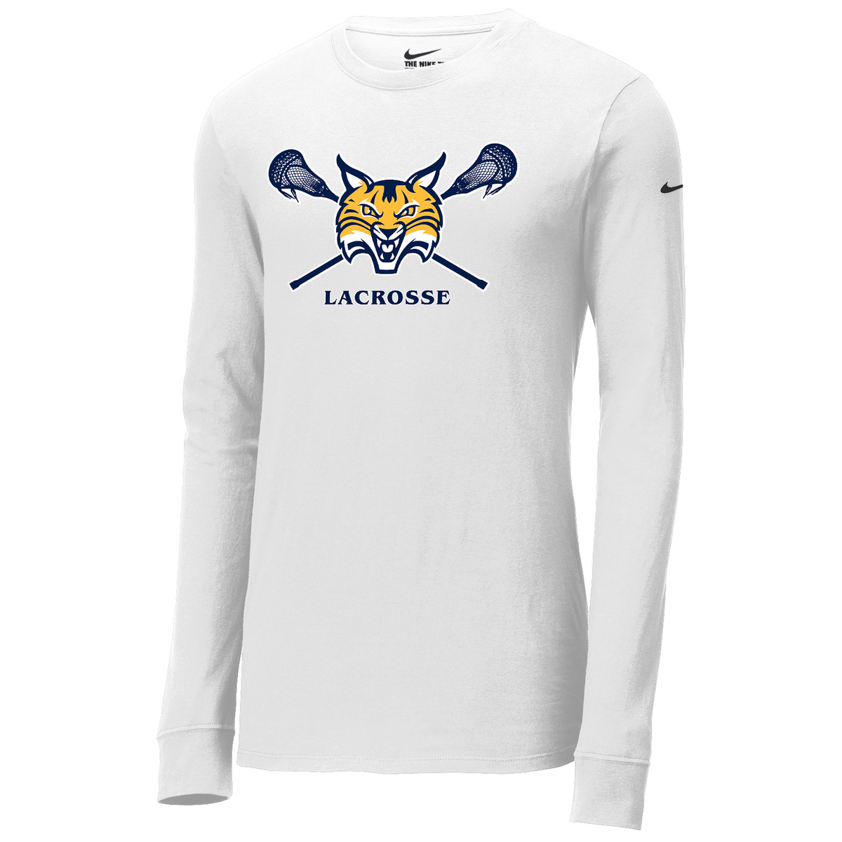 Quinnipiac Men's Lacrosse Nike Dri-FIT Long Sleeve Tee