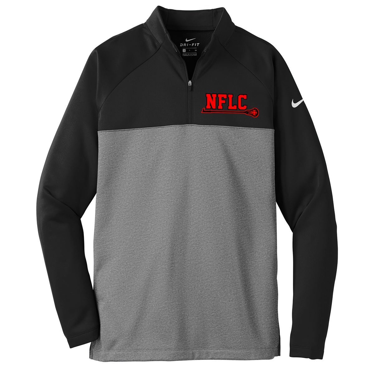 Nassau Fire Lacrosse Nike Therma-FIT Quarter-Zip Fleece