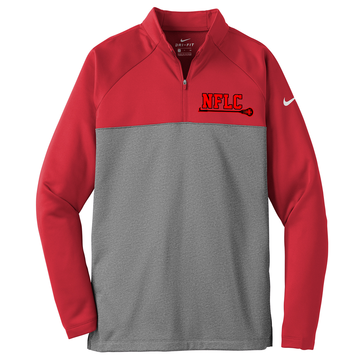 Nassau Fire Lacrosse Nike Therma-FIT Quarter-Zip Fleece