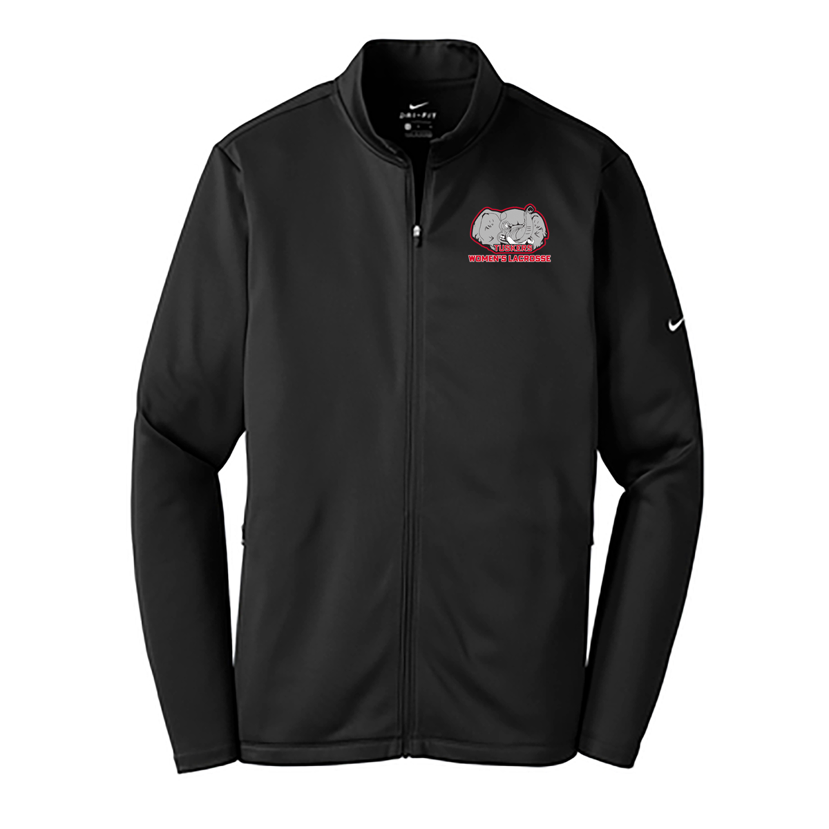 Somers HS Girls Varsity Lacrosse Nike Thema-Fit Full Zip Fleece