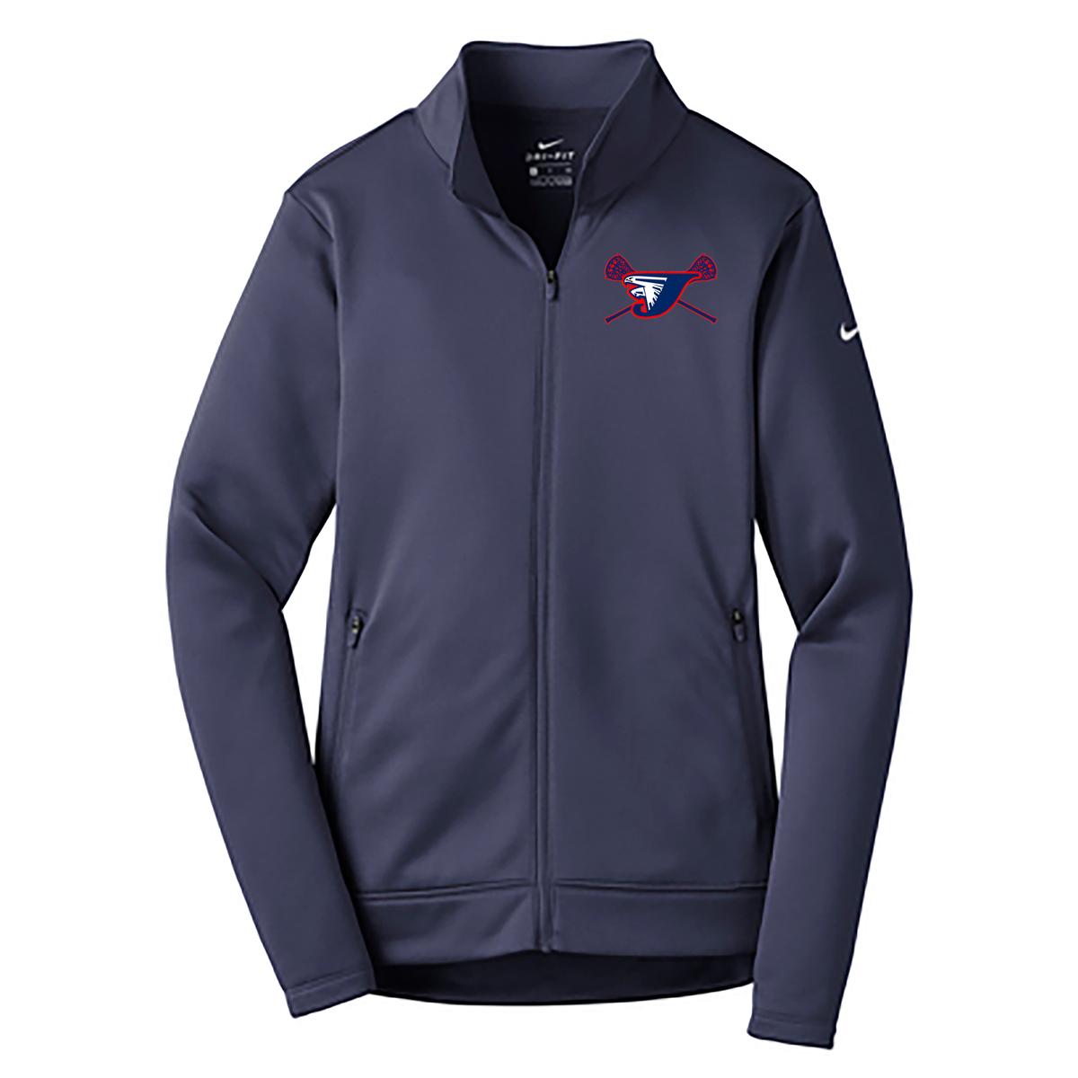 Jordan Falcons Girls Lacrosse Ladies Nike Therma-Fit Full Zip Fleece