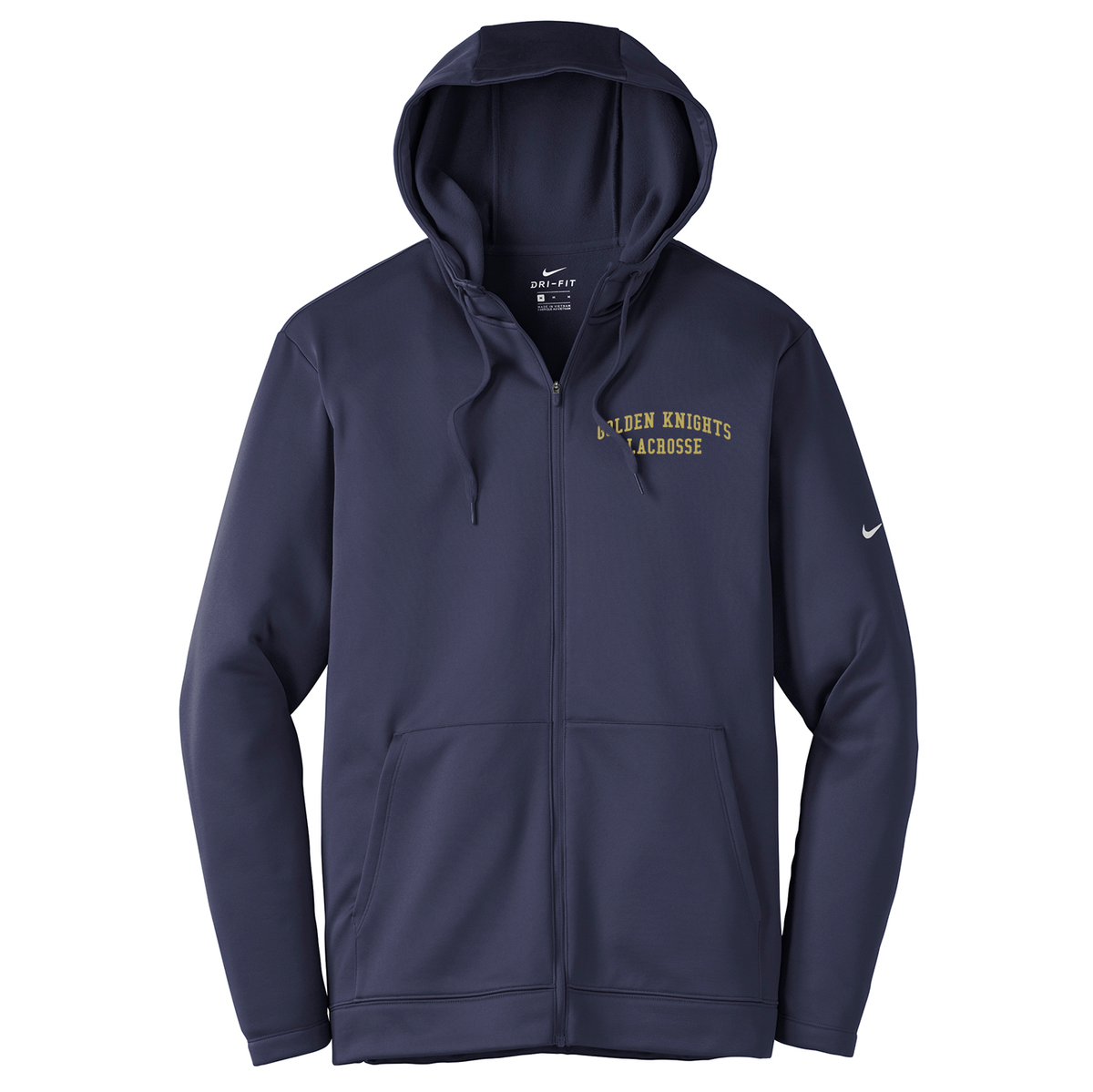 Old Tappan HS Lacrosse Nike Therma-FIT Full Zip Hoodie