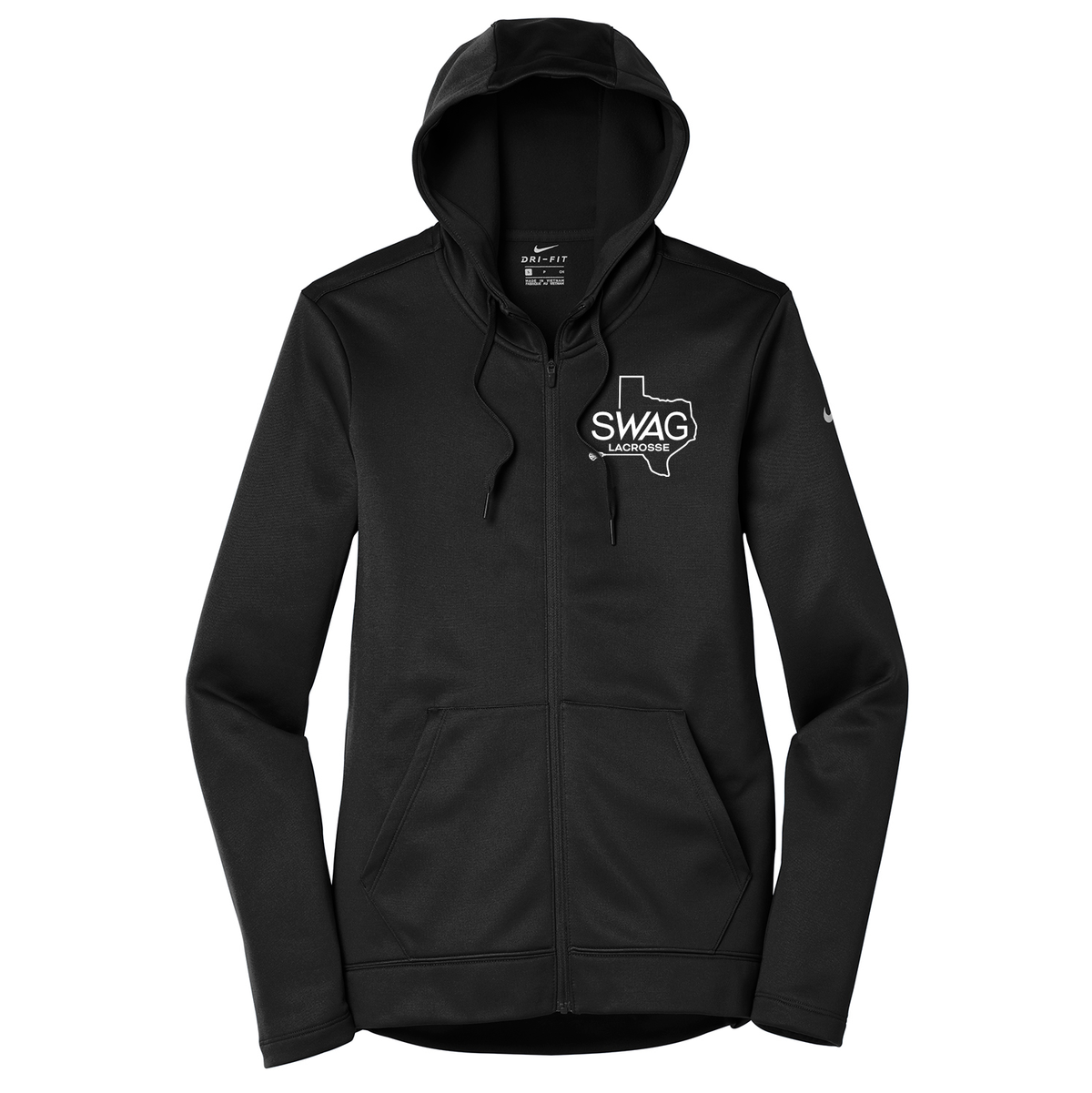 SWAG Lacrosse Nike Ladies Therma-FIT Full Zip Hoodie