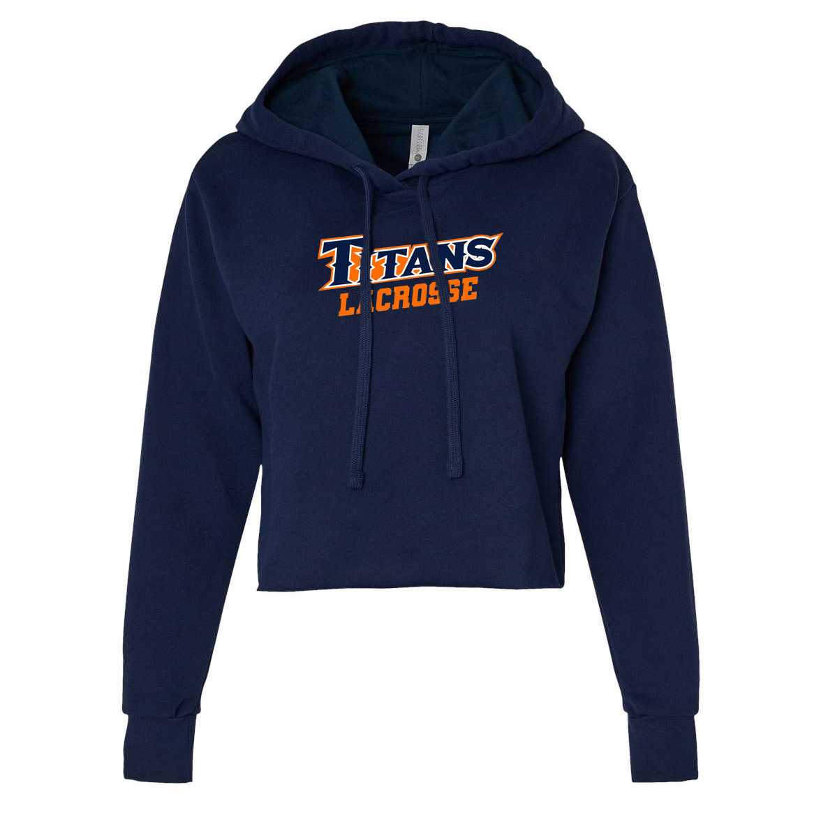 CSU Fullerton Lacrosse Women's Cropped Laguna Hoodie