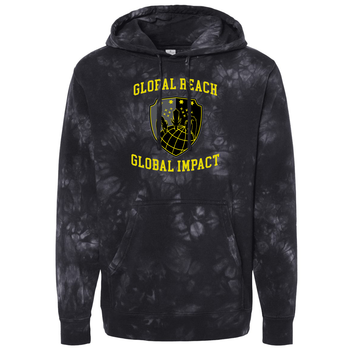 Elite Dance Studio Independent Trading Co. Pigment-Dyed Hooded Sweatshirt