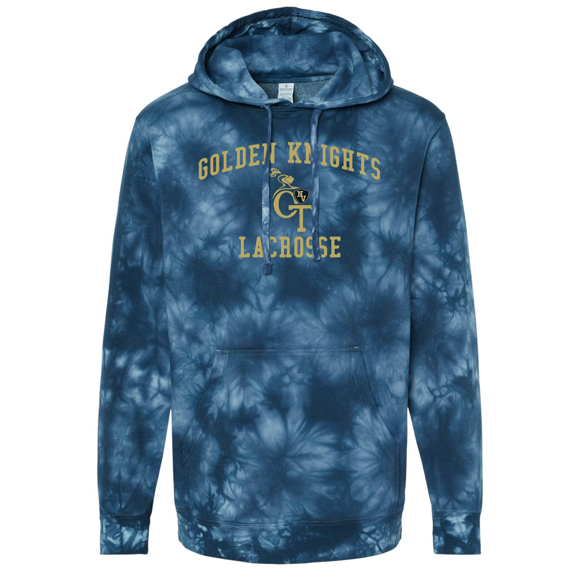 Old Tappan HS Lacrosse Independent Trading Co. Pigment-Dyed Hooded Sweatshirt