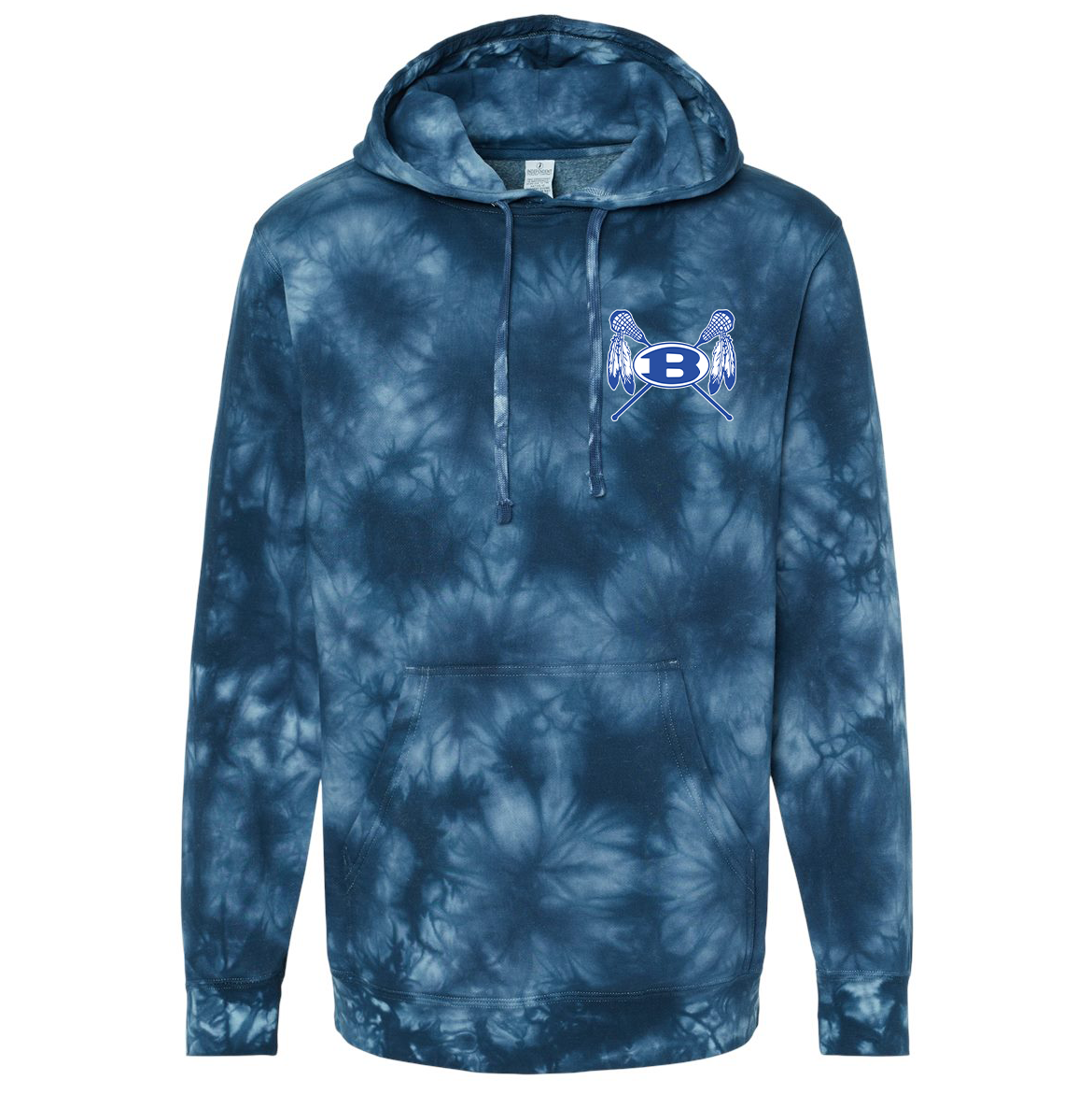 Boonsboro Lacrosse Independent Trading Co. Pigment-Dyed Hooded Sweatshirt