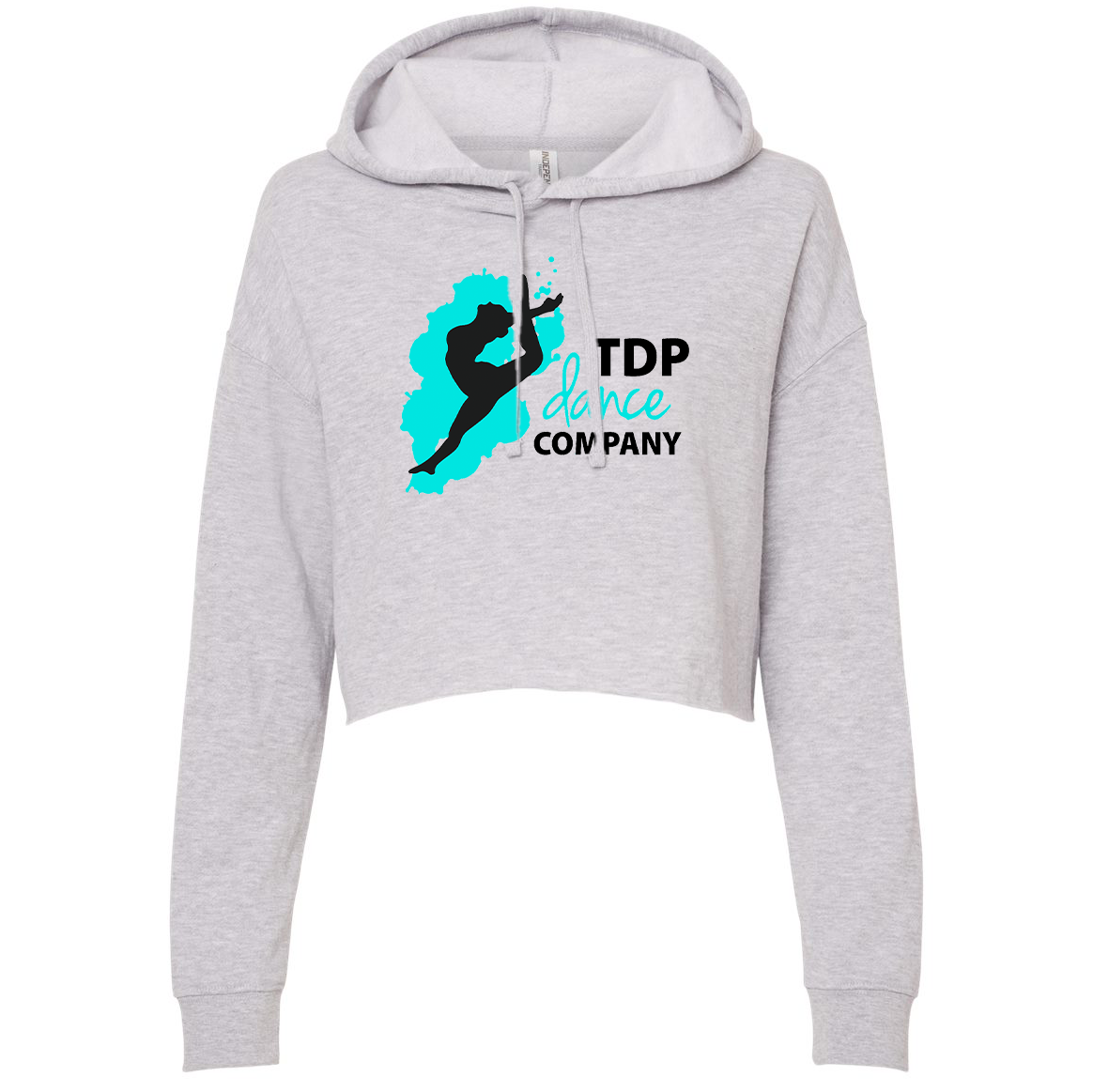 TDP Dance Company Independent Trading Co. Women’s Lightweight Cropped Hooded Sweatshirt