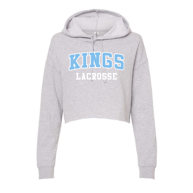 Kings Lacrosse Independent Trading Co. Women’s Lightweight Cropped Hooded Sweatshirt