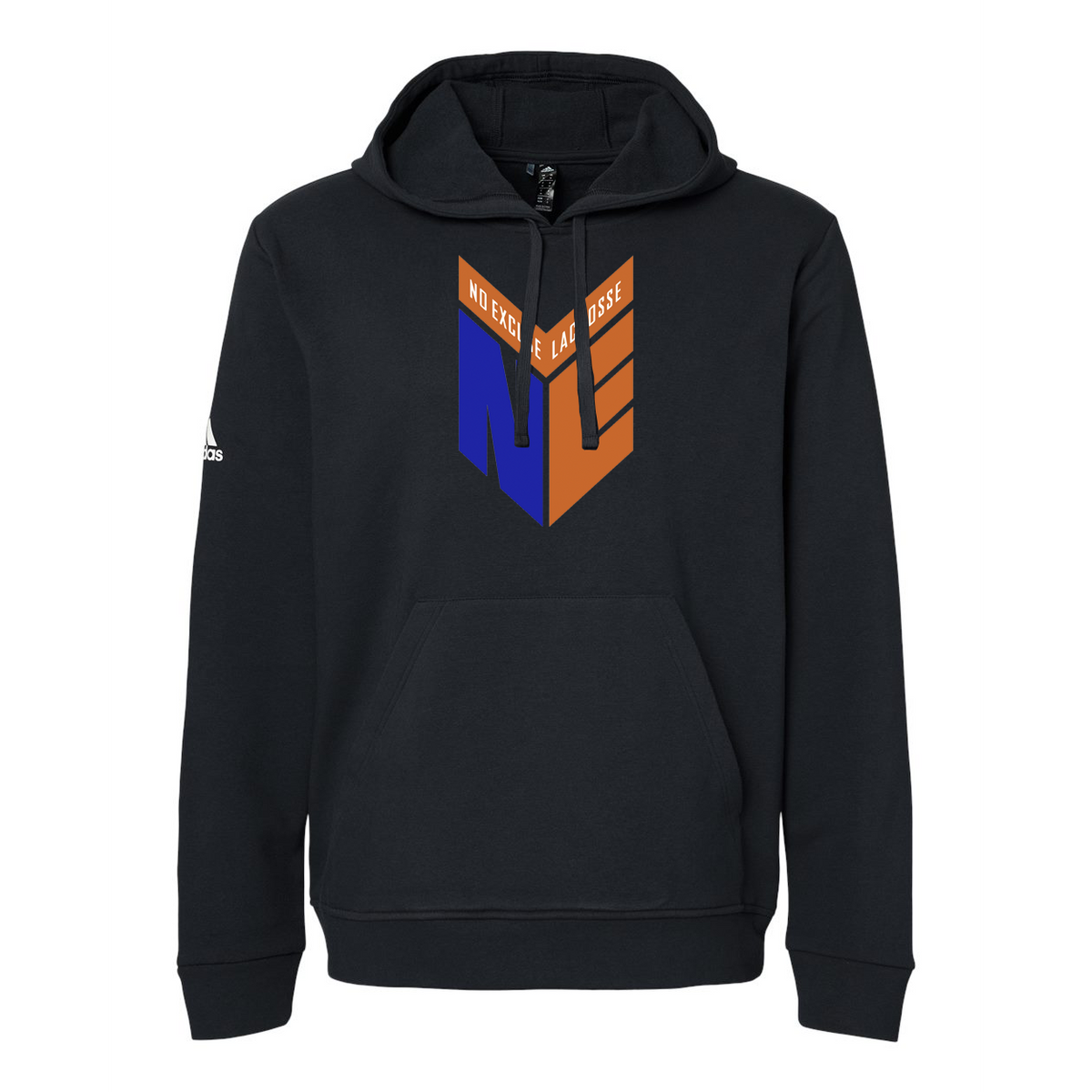 No Excuse Lacrosse Adidas Fleece Hooded Sweatshirt