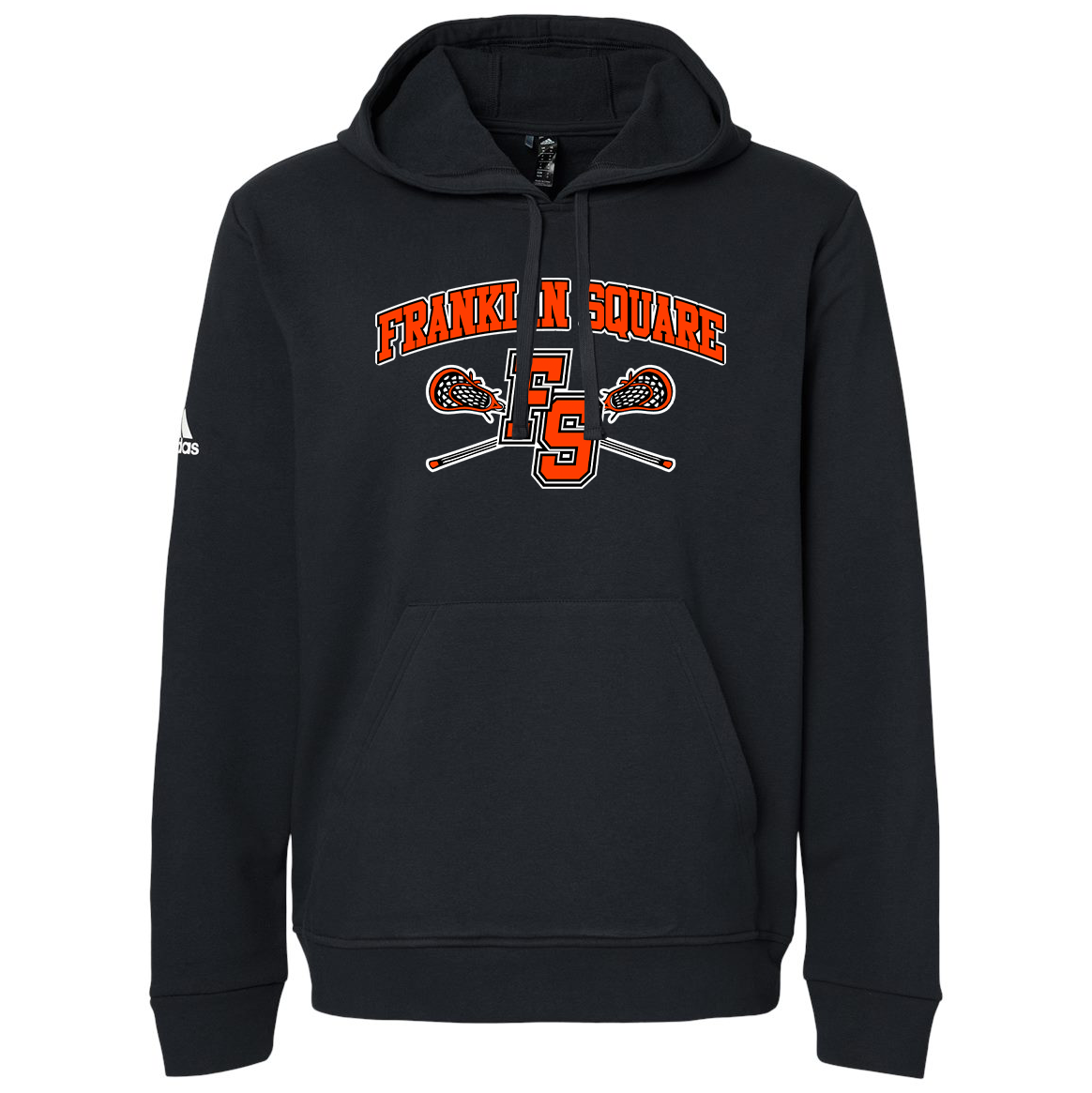 Franklin Square Lacrosse Adidas Fleece Hooded Sweatshirt