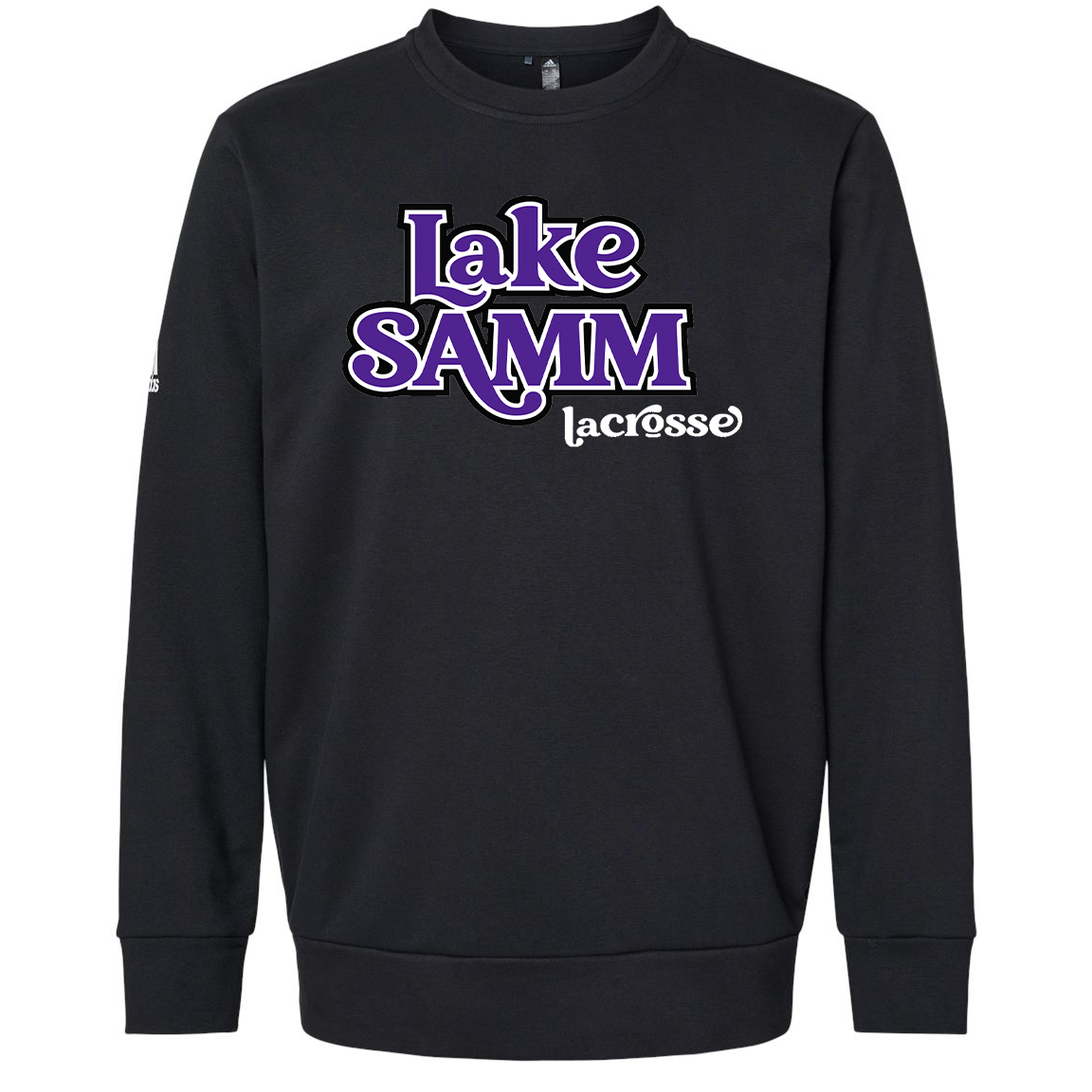 Lake Samm Lacrosse Adidas Fleece Crewneck Sweatshirt