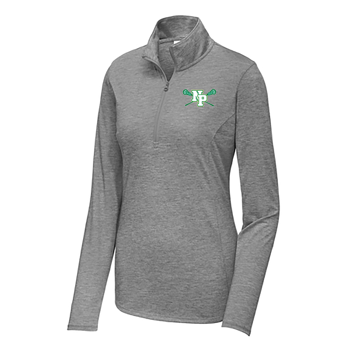 New Providence Lacrosse Women's Tri-Blend Quarter Zip