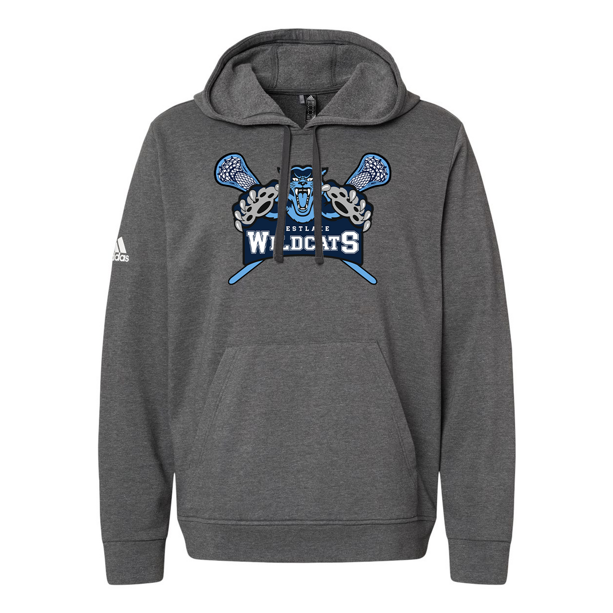 Westlake HS Boys Lacrosse Adidas Fleece Hooded Sweatshirt