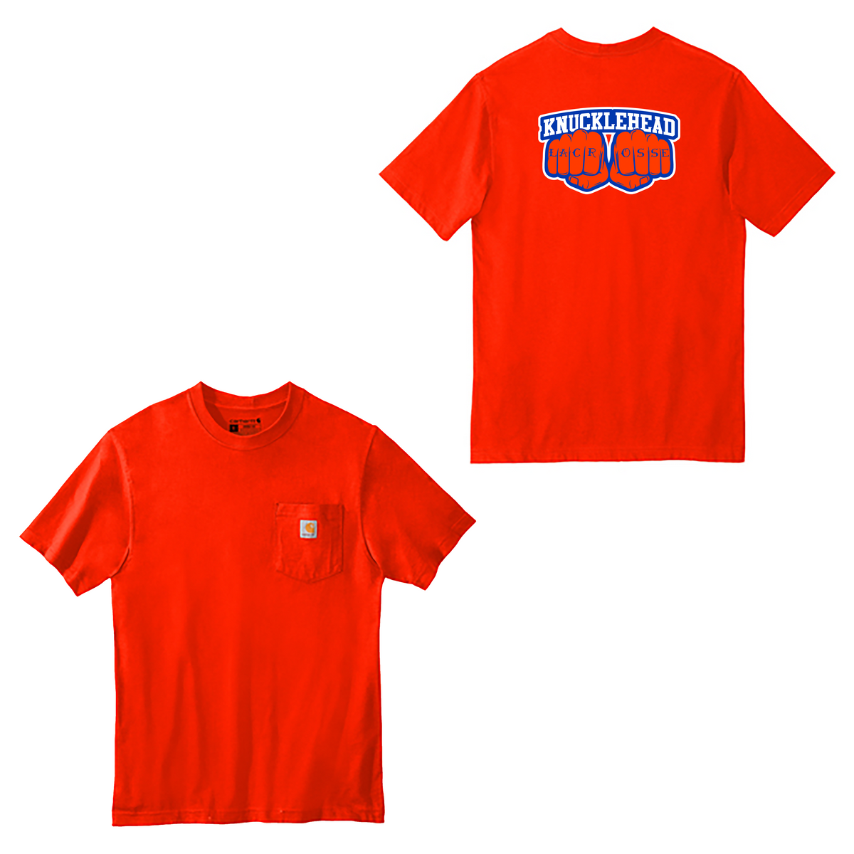 Knuckleheads Lacrosse Carhartt Pocket Short Sleeve Tee