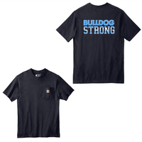 Blue Collar Bulldogs Carhartt Pocket Short Sleeve Tee