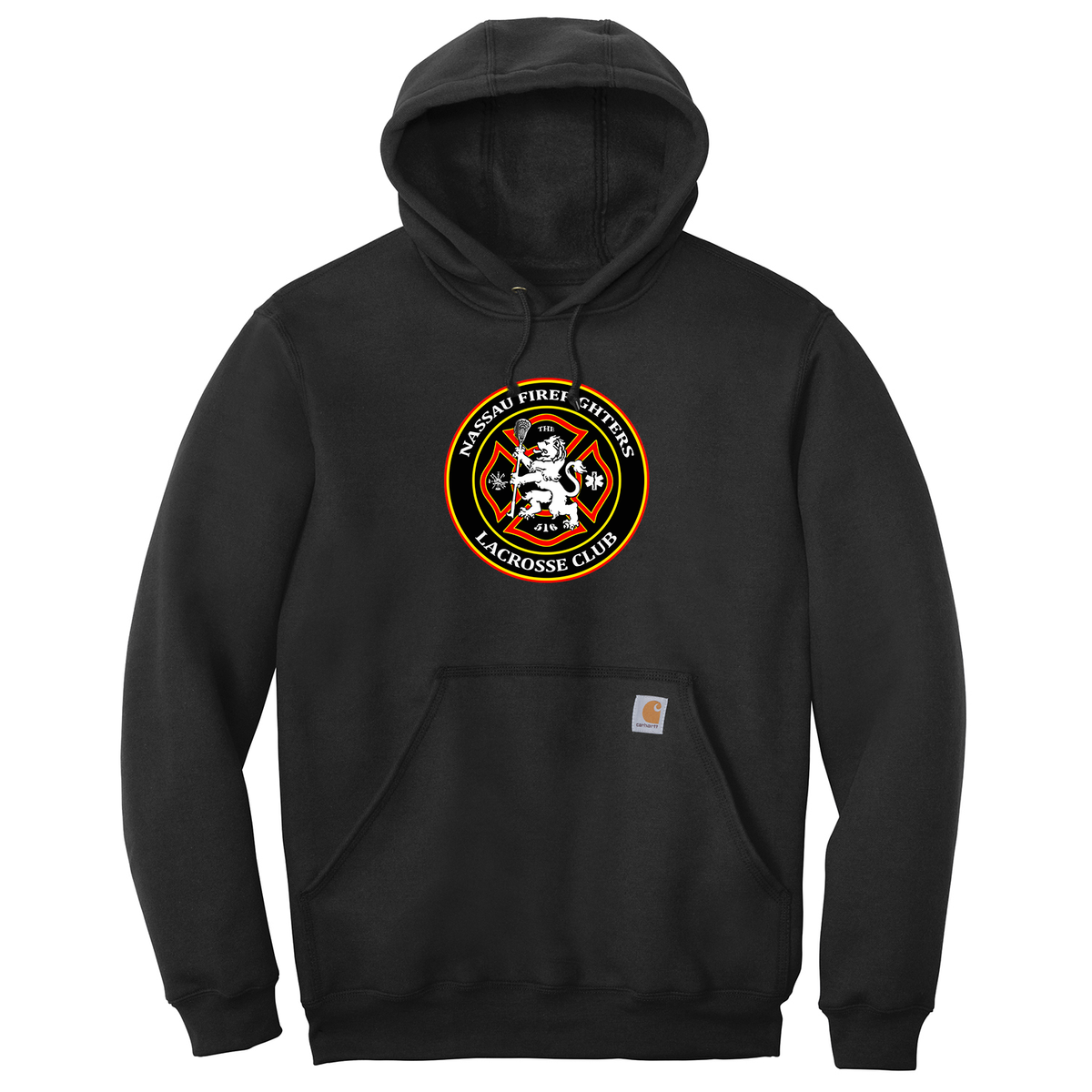 Nassau Fire Lacrosse Carhartt Midweight Hooded Sweatshirt