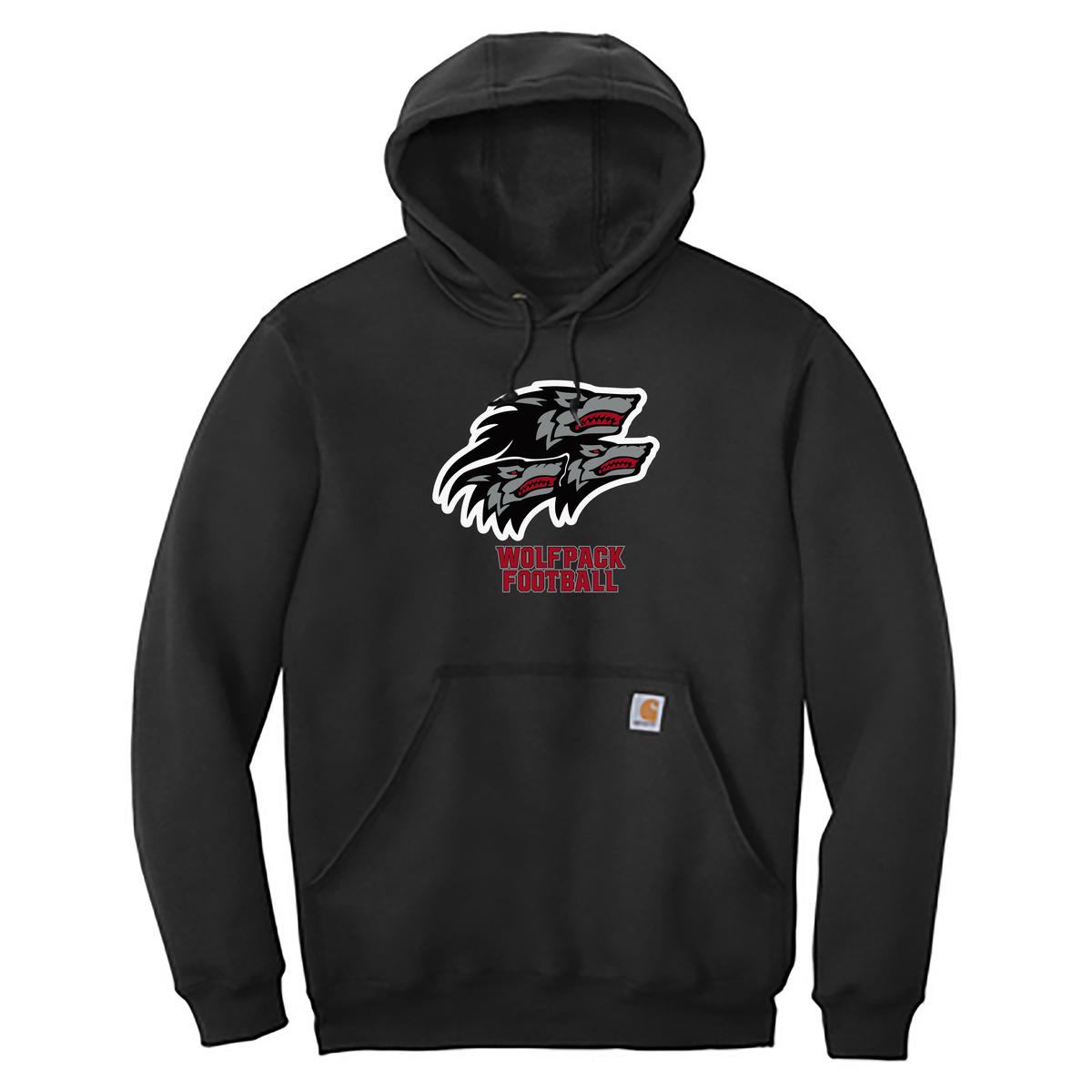 North Houston Wolfpack Football Carhartt Midweight Hooded Sweatshirt